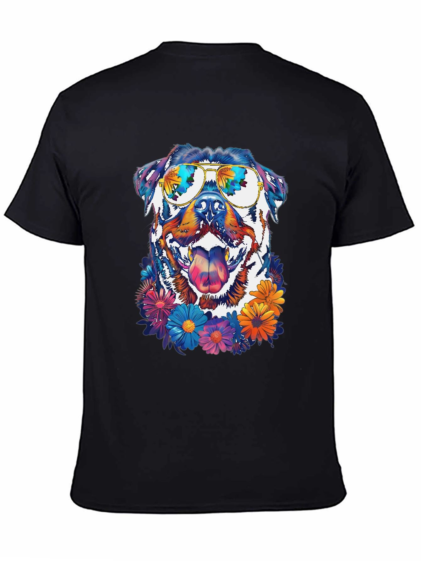 Rottweiler in Sunglasses Graphic Tee