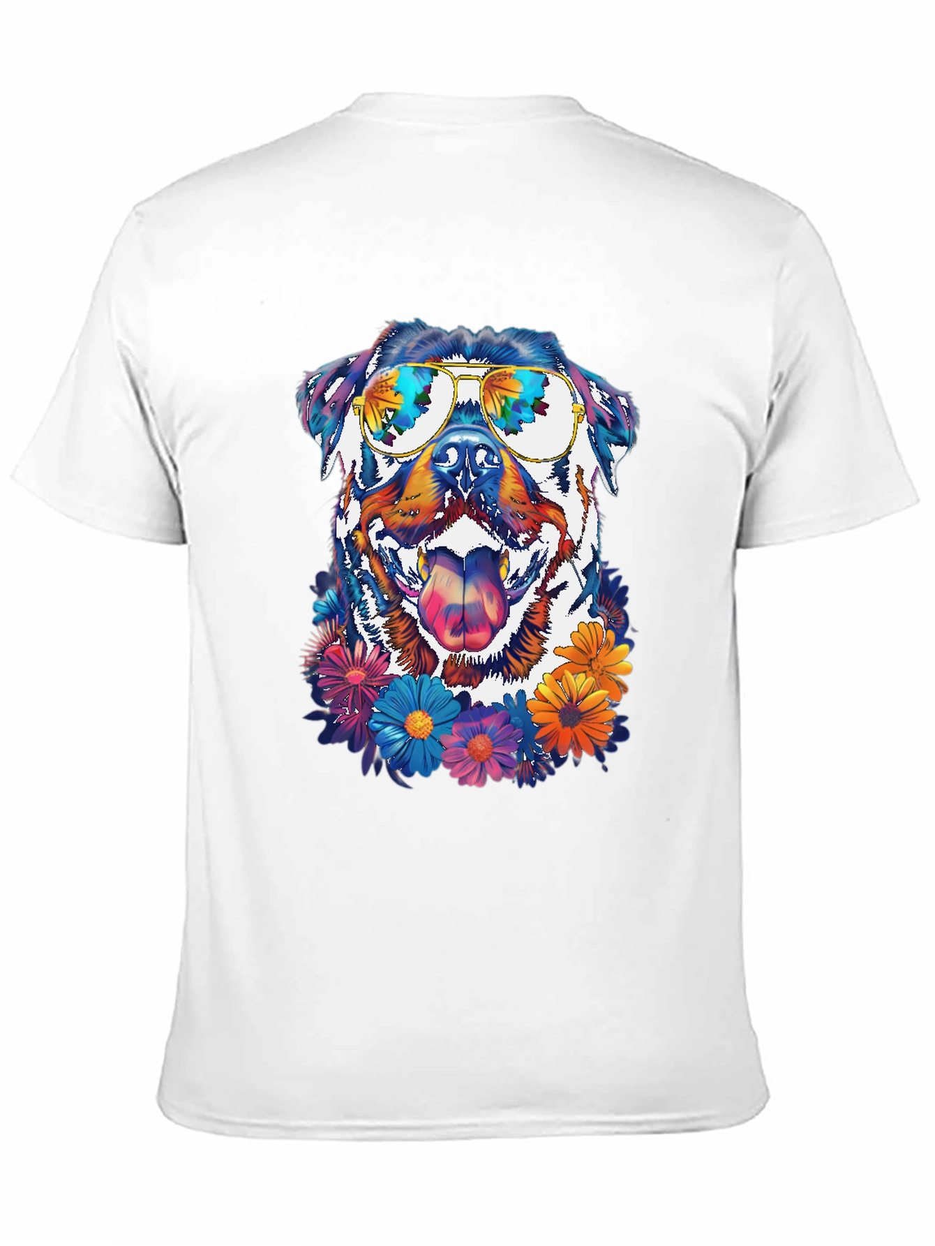 Rottweiler in Sunglasses Graphic Tee