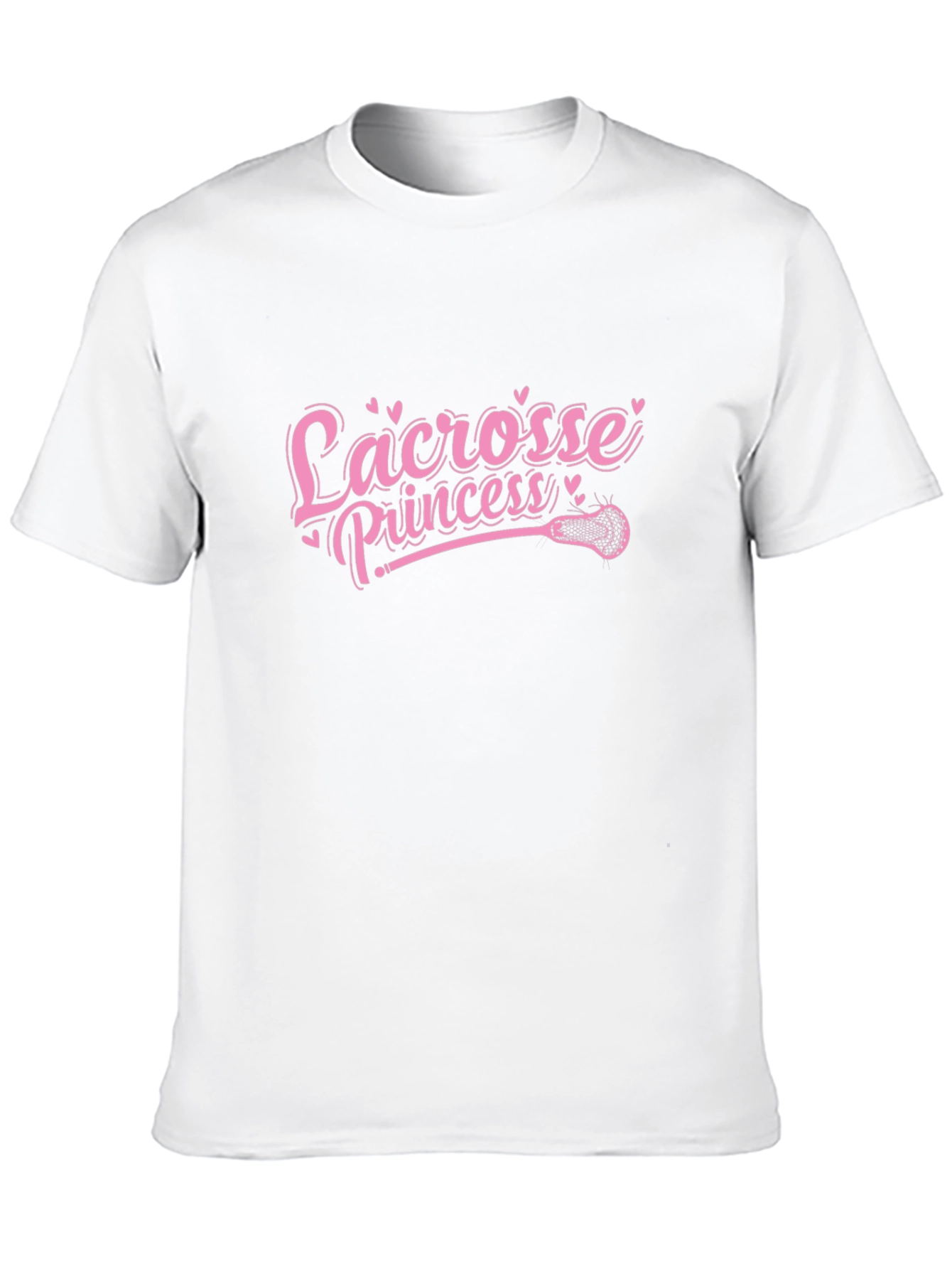 Lacrosse Princess Black T-Shirt