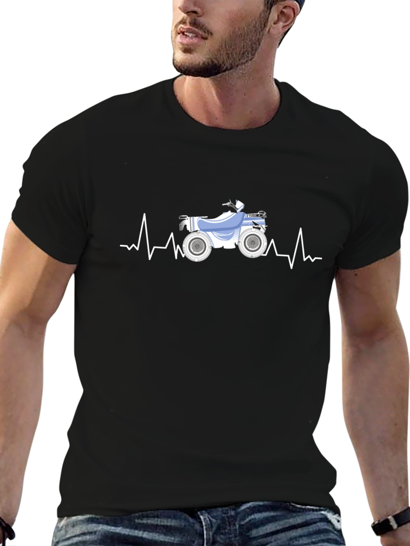 ATV Heartbeat T-Shirt - Ride On!