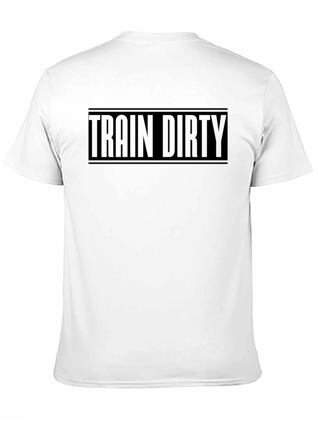 Train Dirty Black T-Shirt