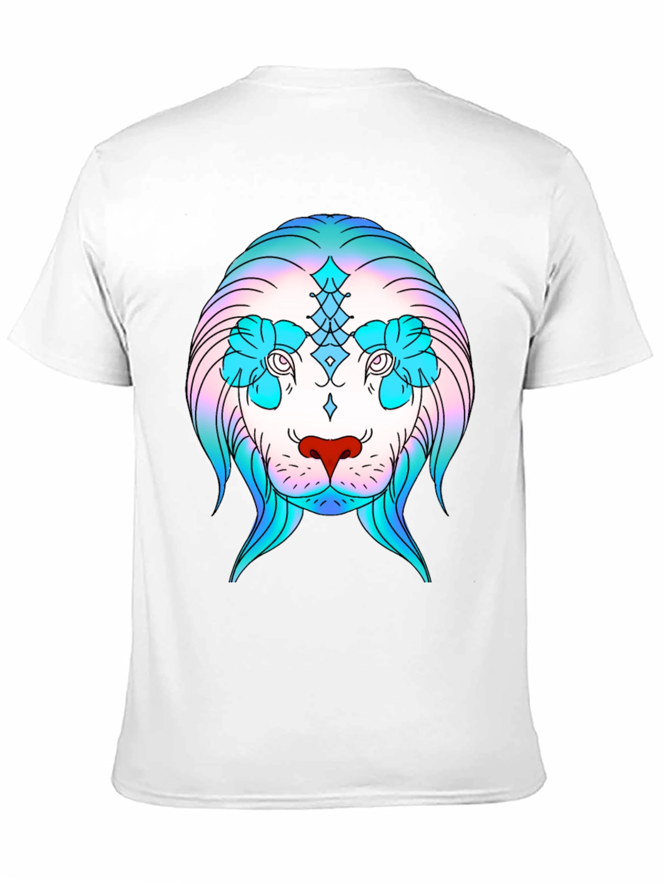 Lion Graphic Print T-Shirt