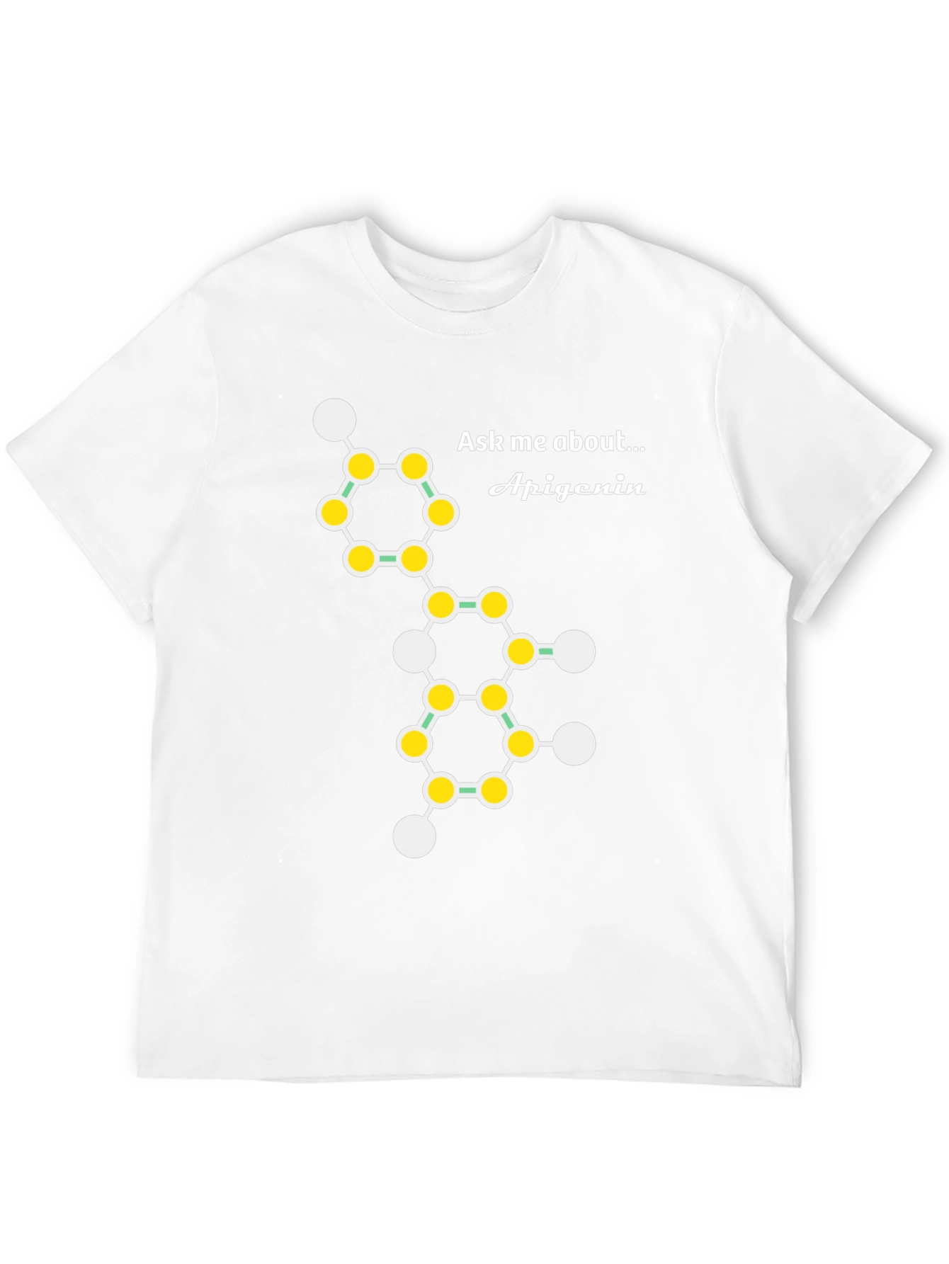 Apigenin Molecule T-Shirt