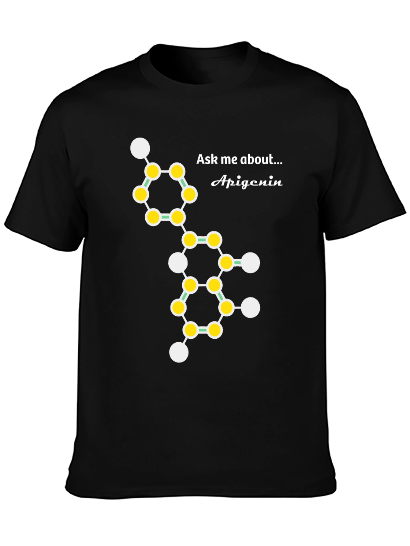 Apigenin Molecule T-Shirt