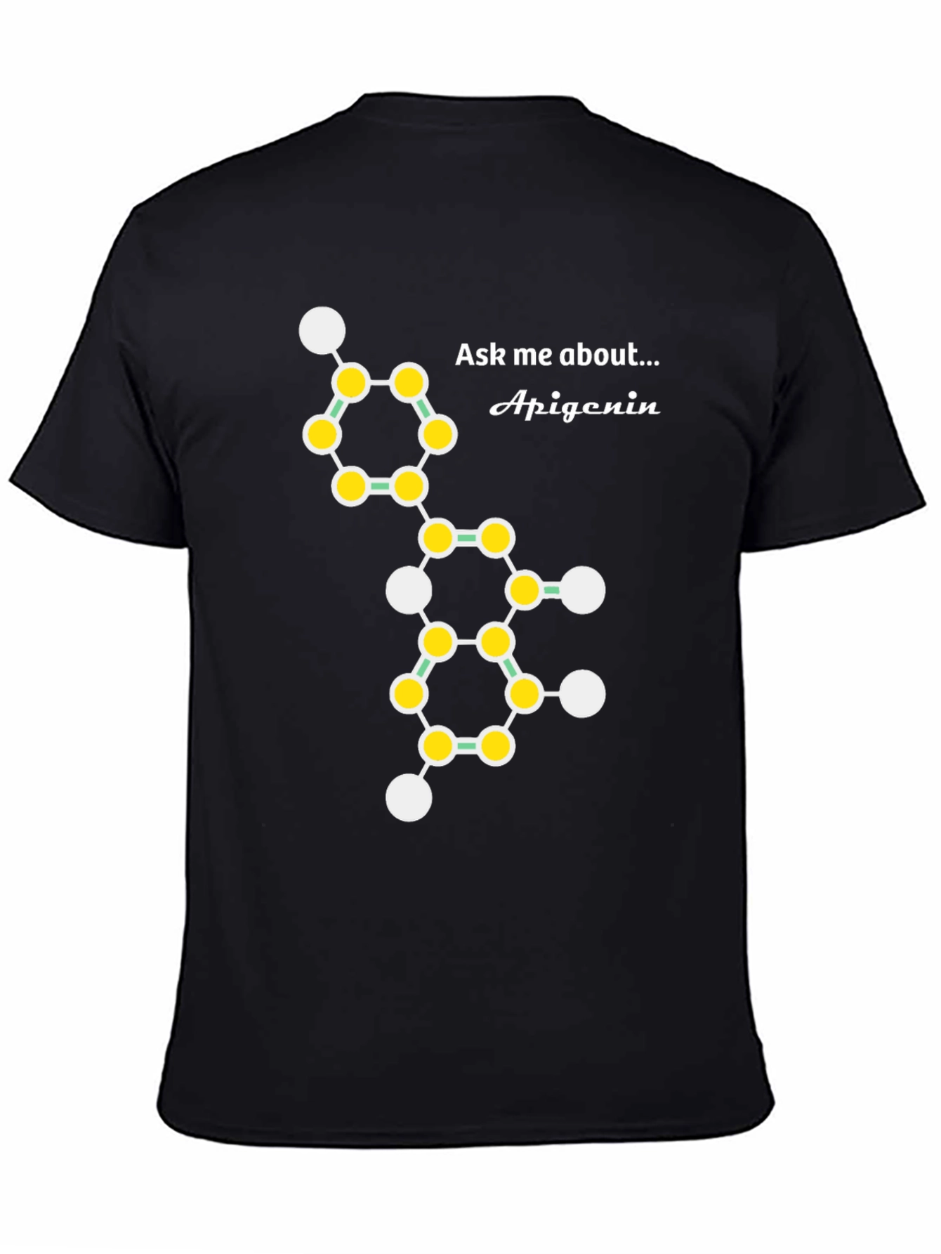 Apigenin Molecule T-Shirt
