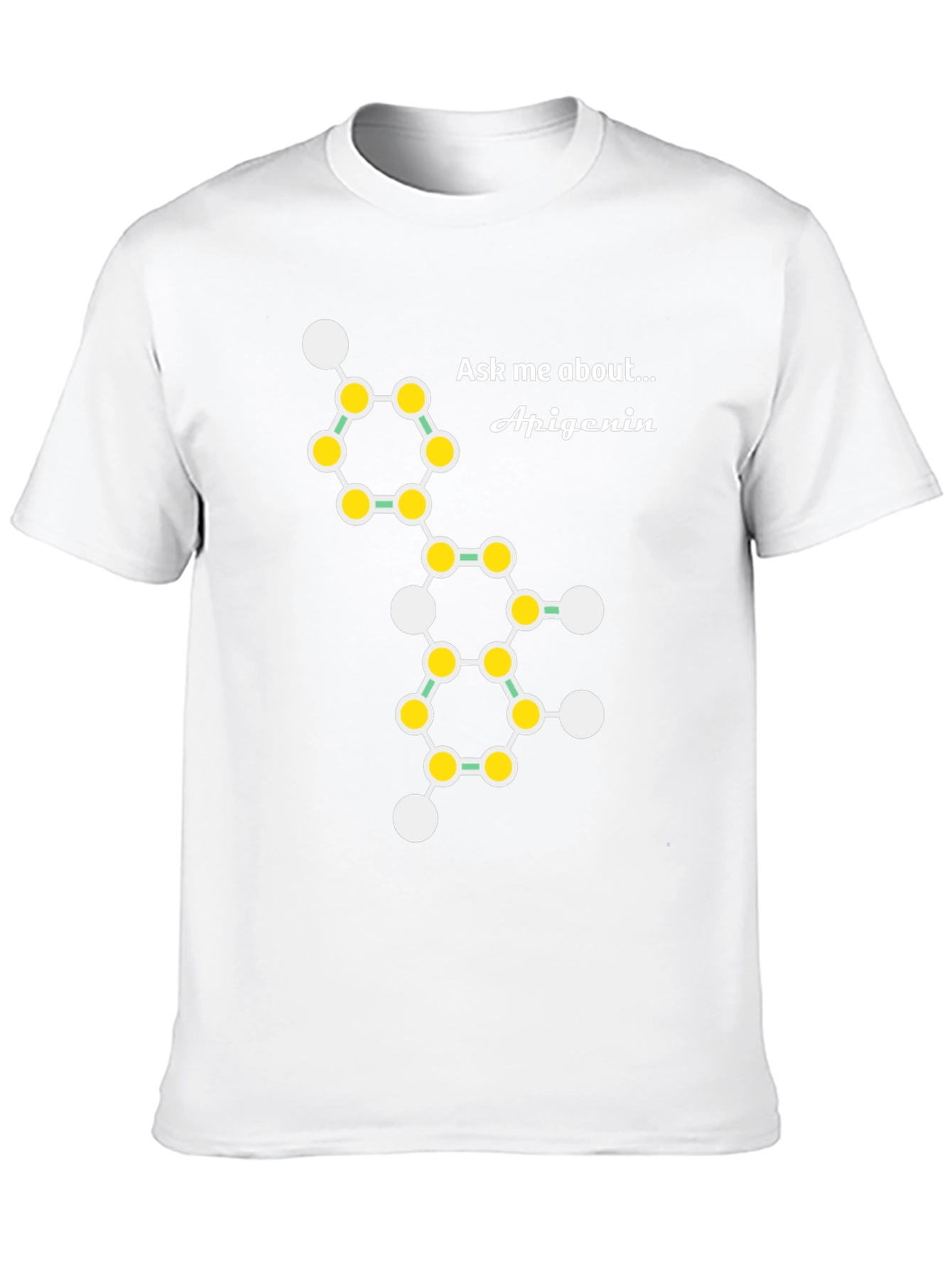 Apigenin Molecule T-Shirt