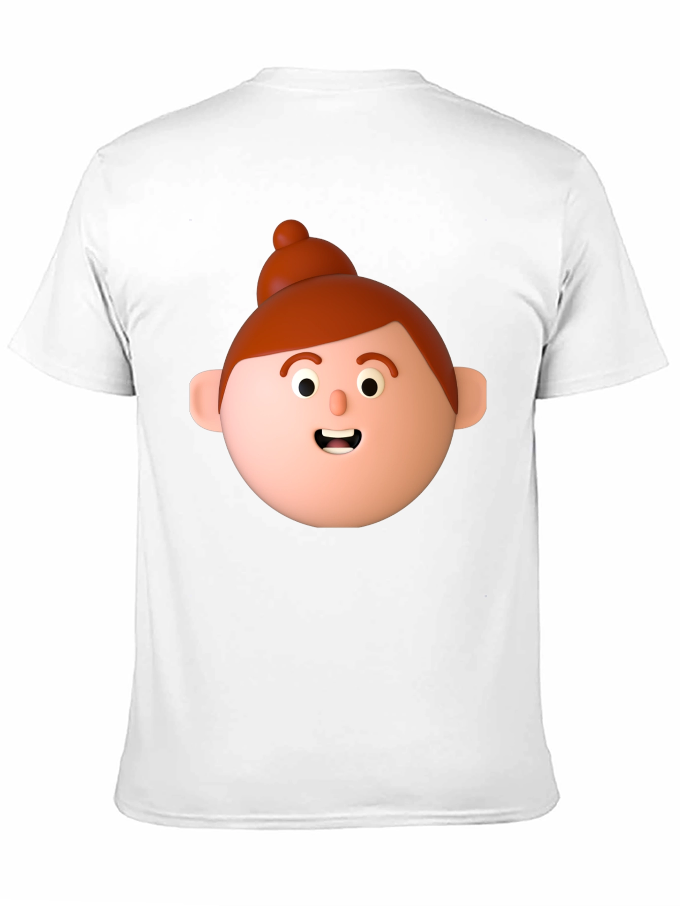 Cartoon Character Graphic Black T-Shirt