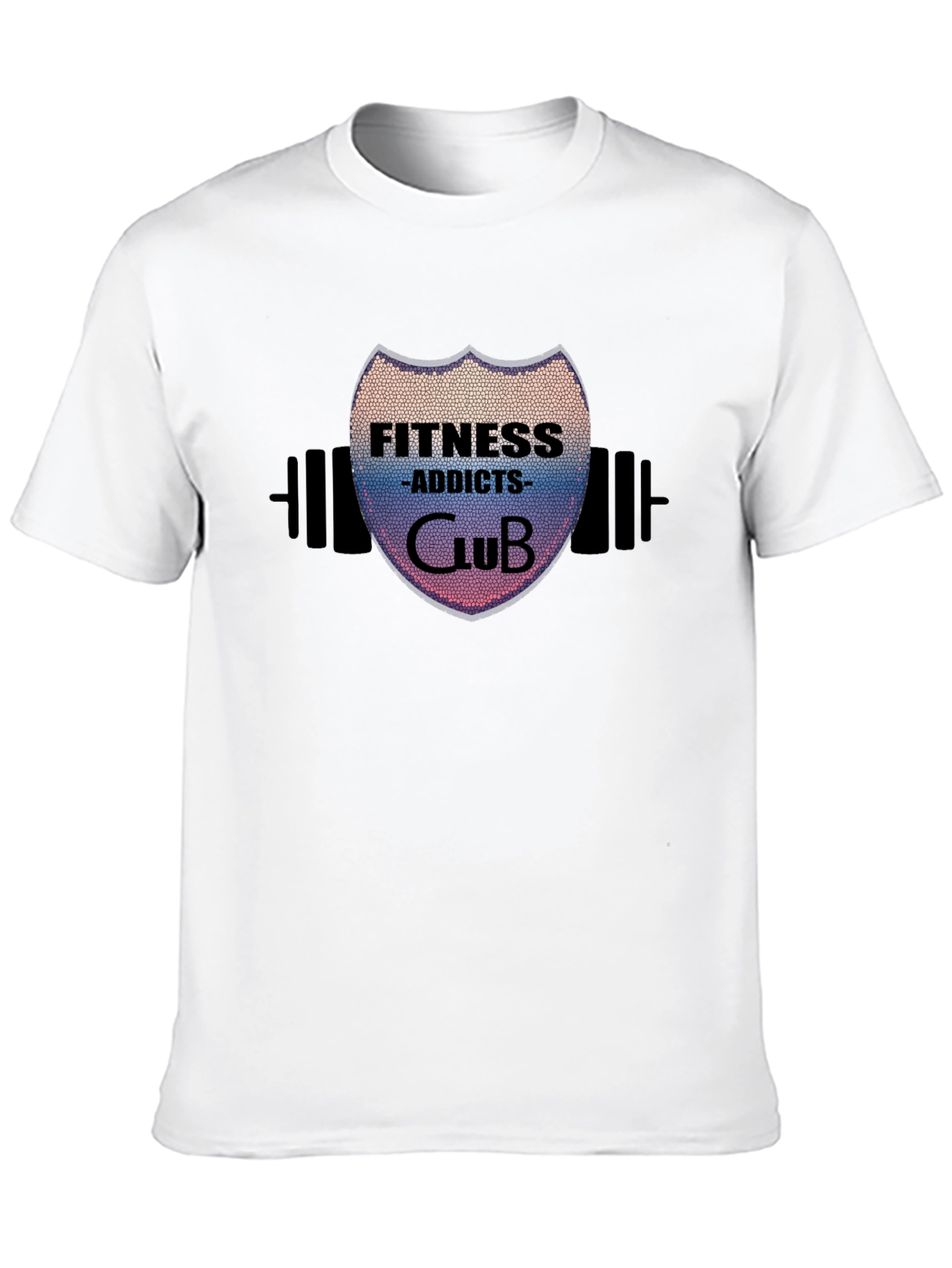 Fitness Addicts Club Black T-Shirt