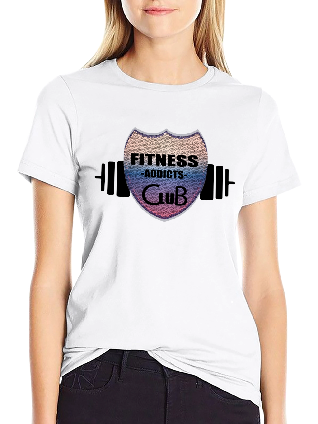 Fitness Addicts Club Black T-Shirt