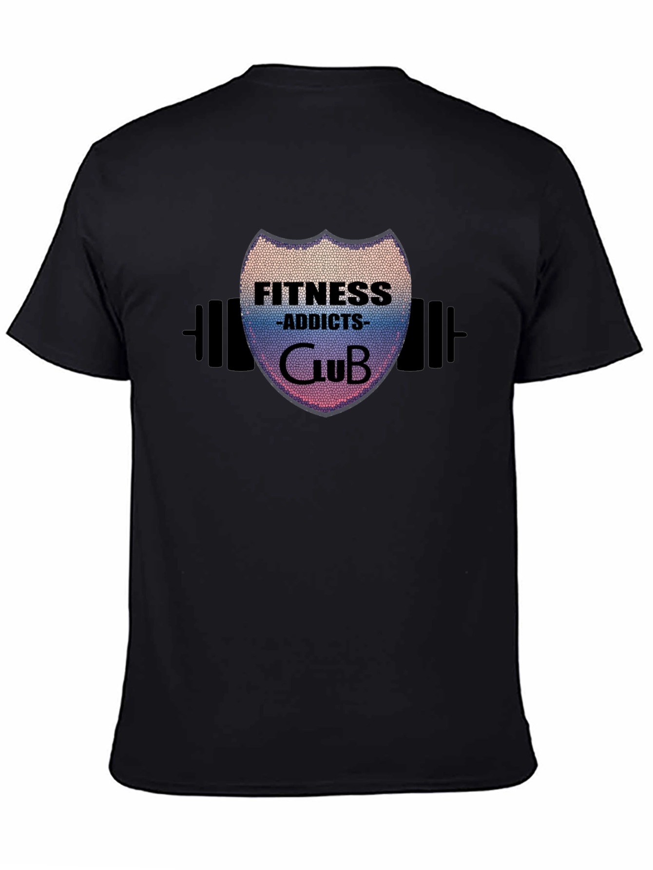 Fitness Addicts Club Black T-Shirt