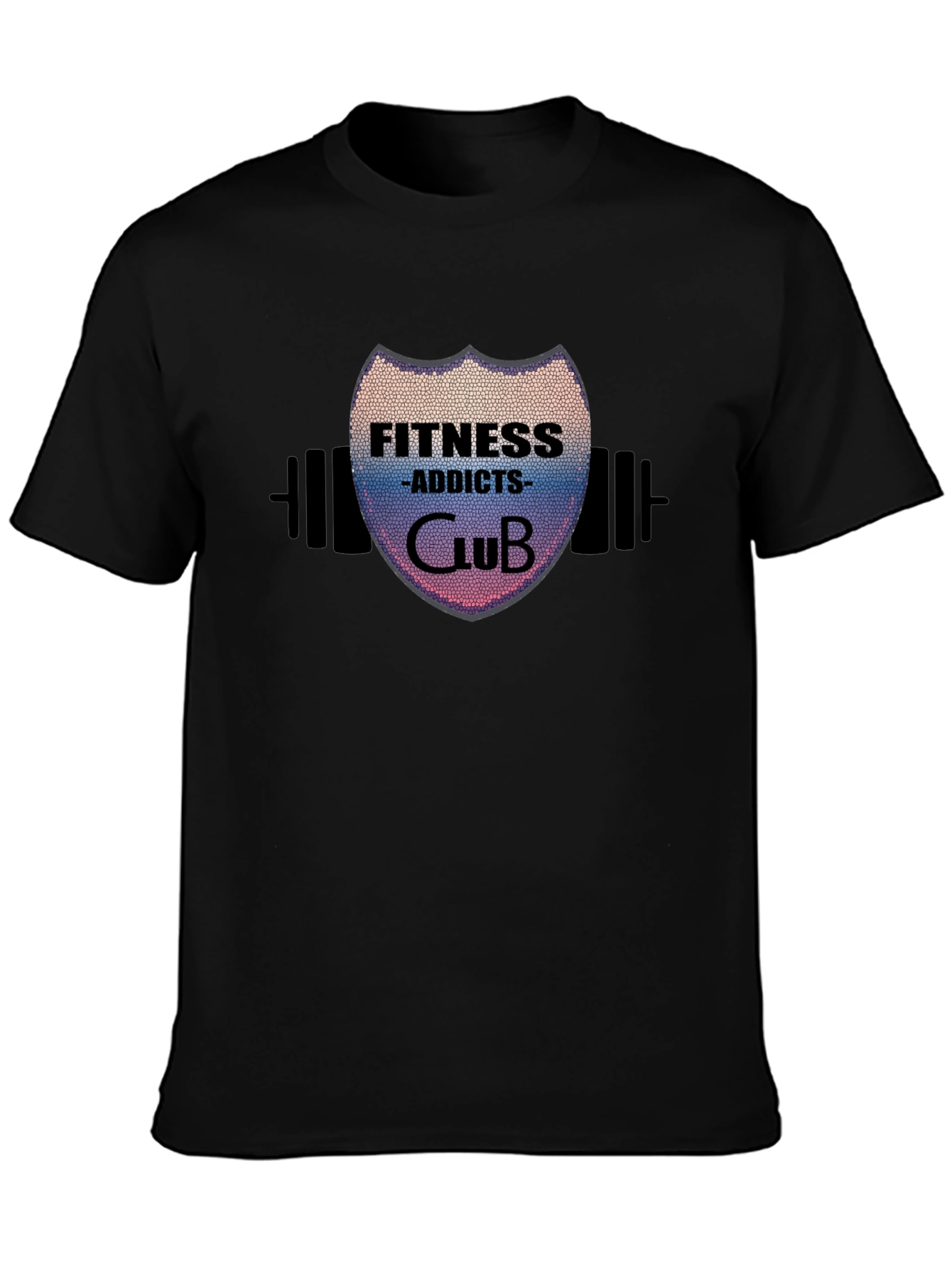 Fitness Addicts Club Black T-Shirt