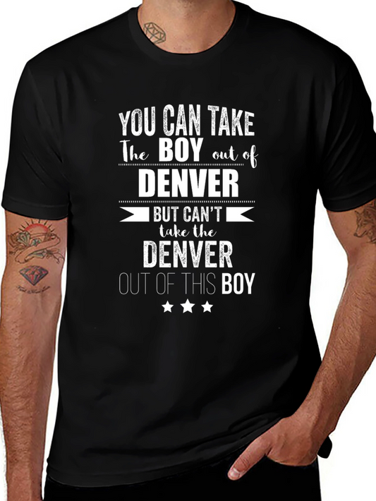 Denver Pride T-Shirt - You Can Take The Boy Out of Denver
