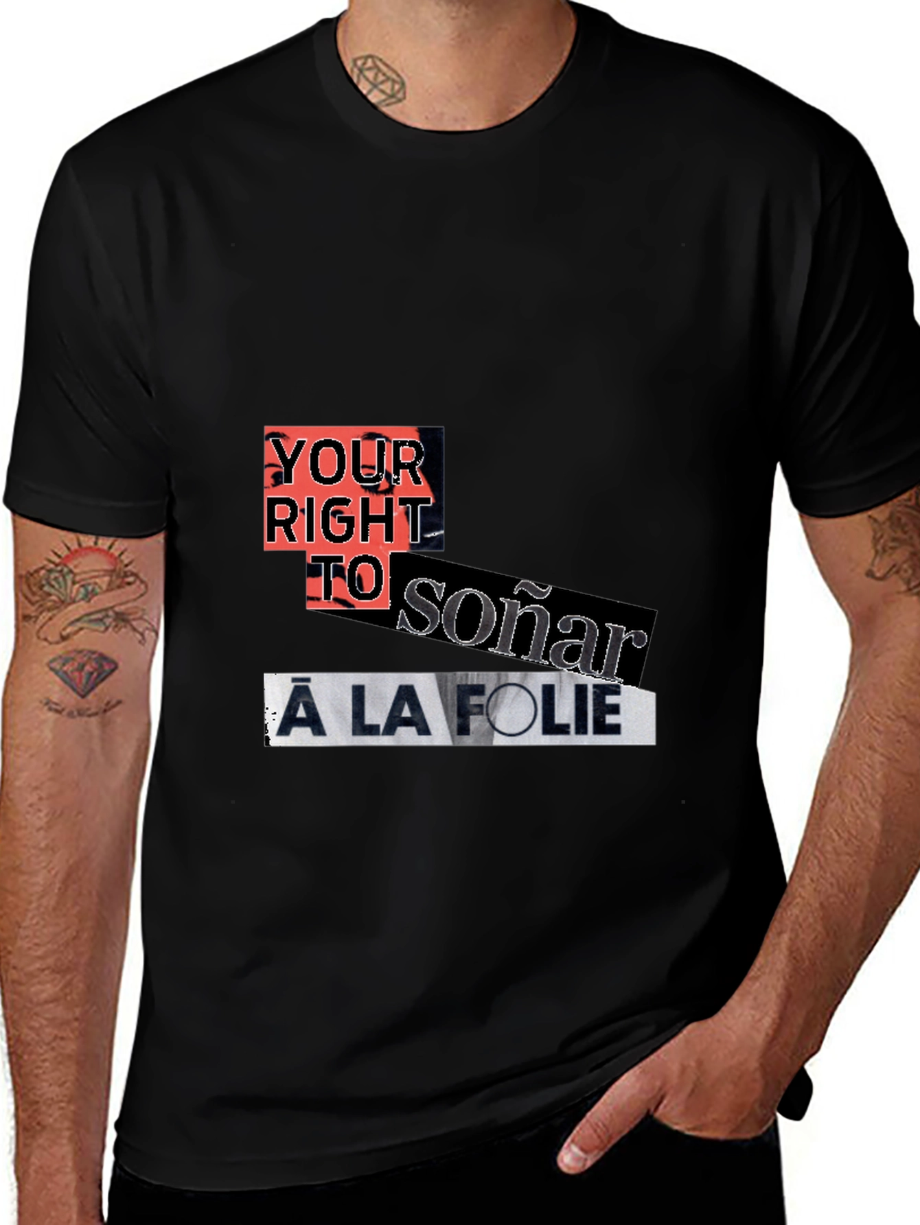Edgy Graphic Print T-Shirt - Streetwear Fashion