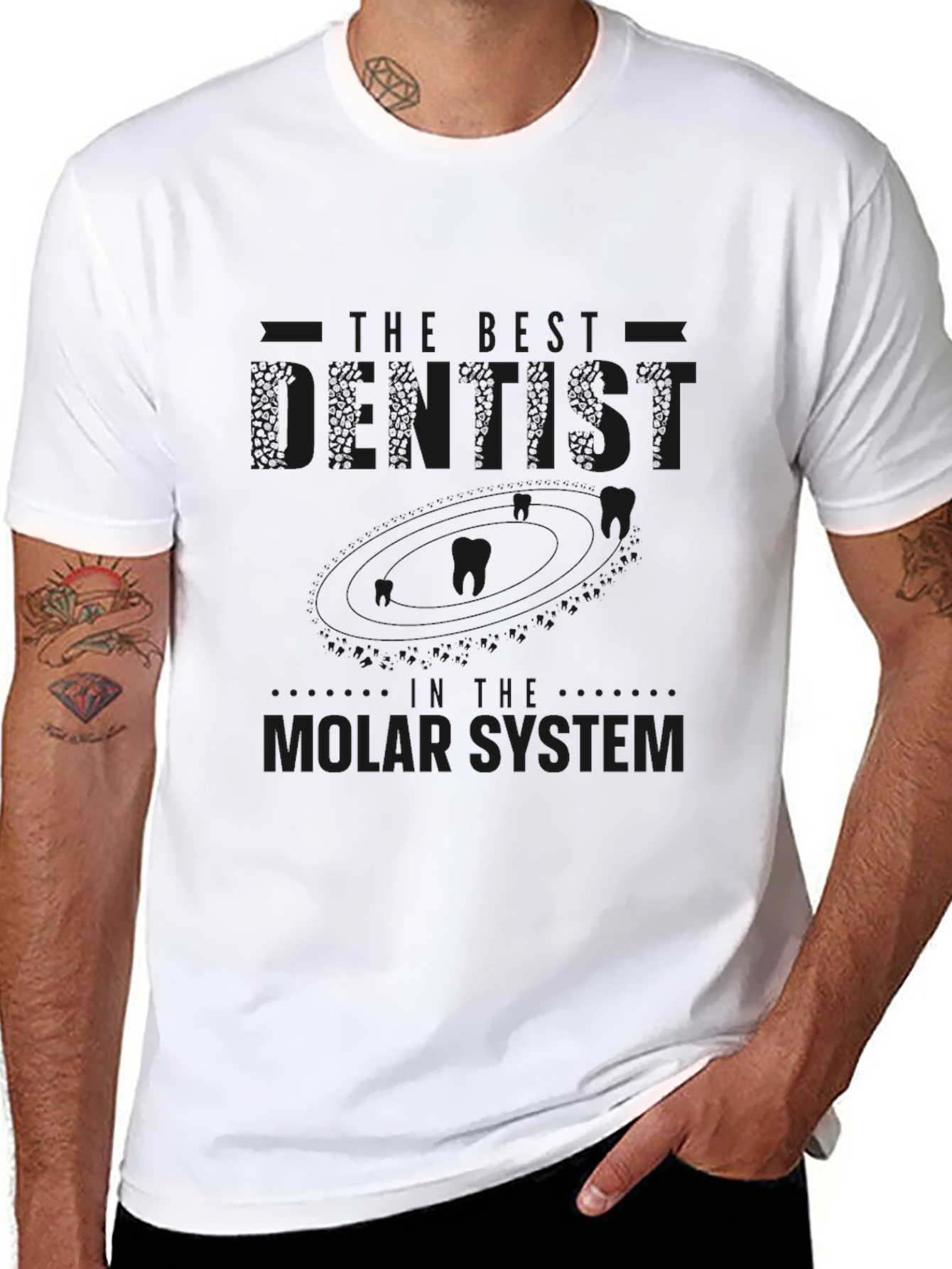 Molar System Graphic Tee - Black