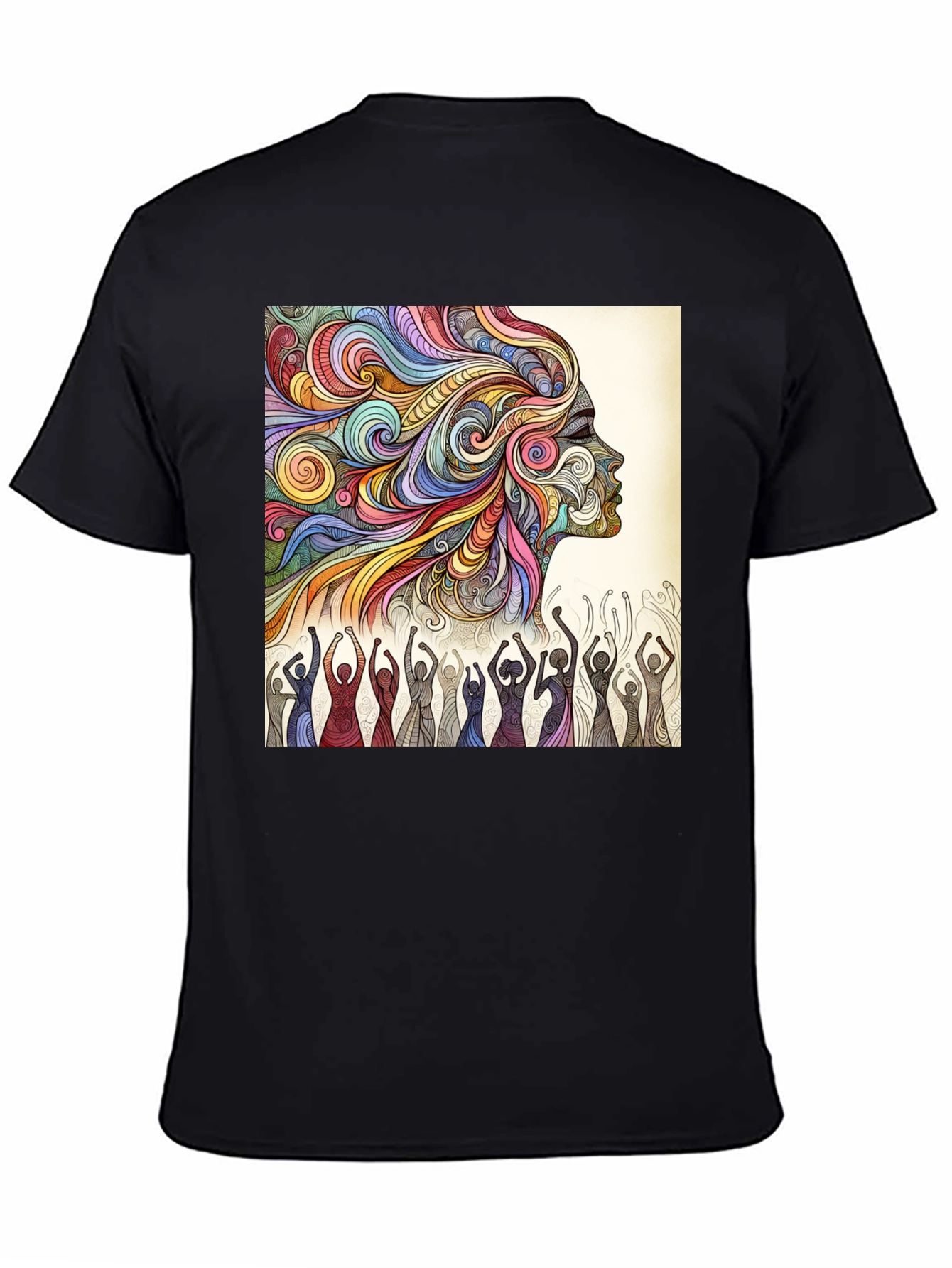 Psychedelic Soul T-Shirt - Artistic Graphic Tee