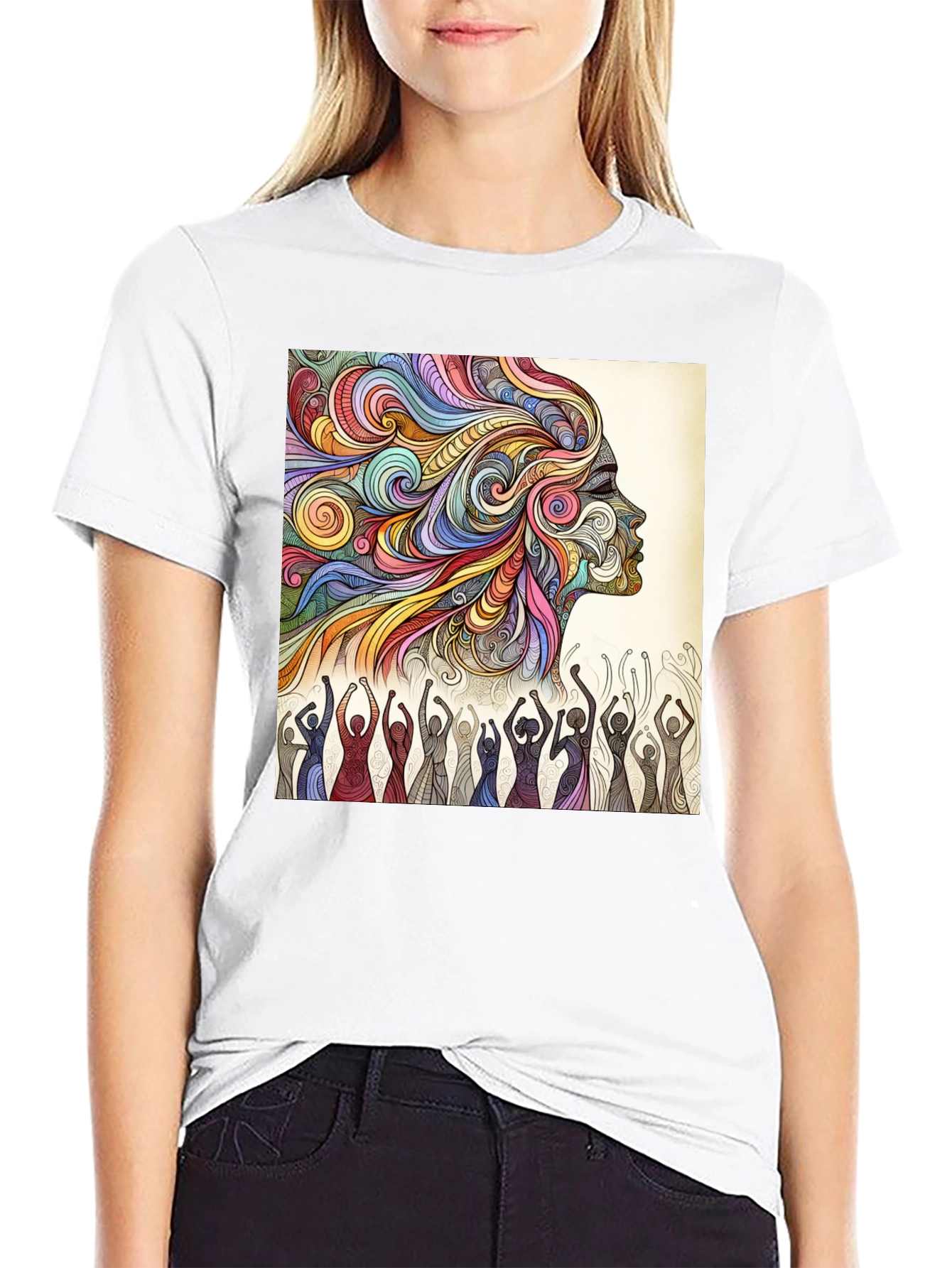 Psychedelic Soul T-Shirt - Artistic Graphic Tee