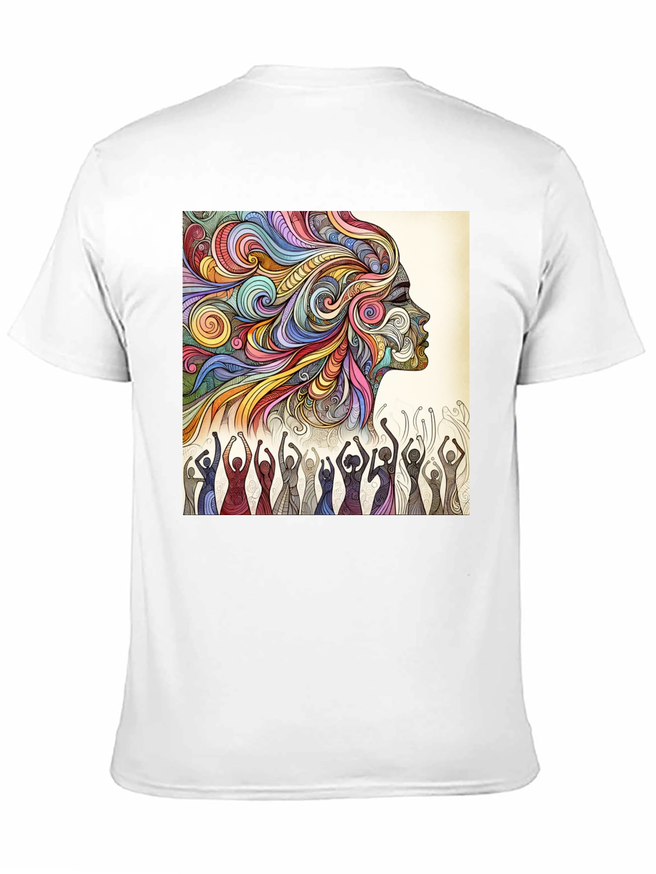 Psychedelic Soul T-Shirt - Artistic Graphic Tee