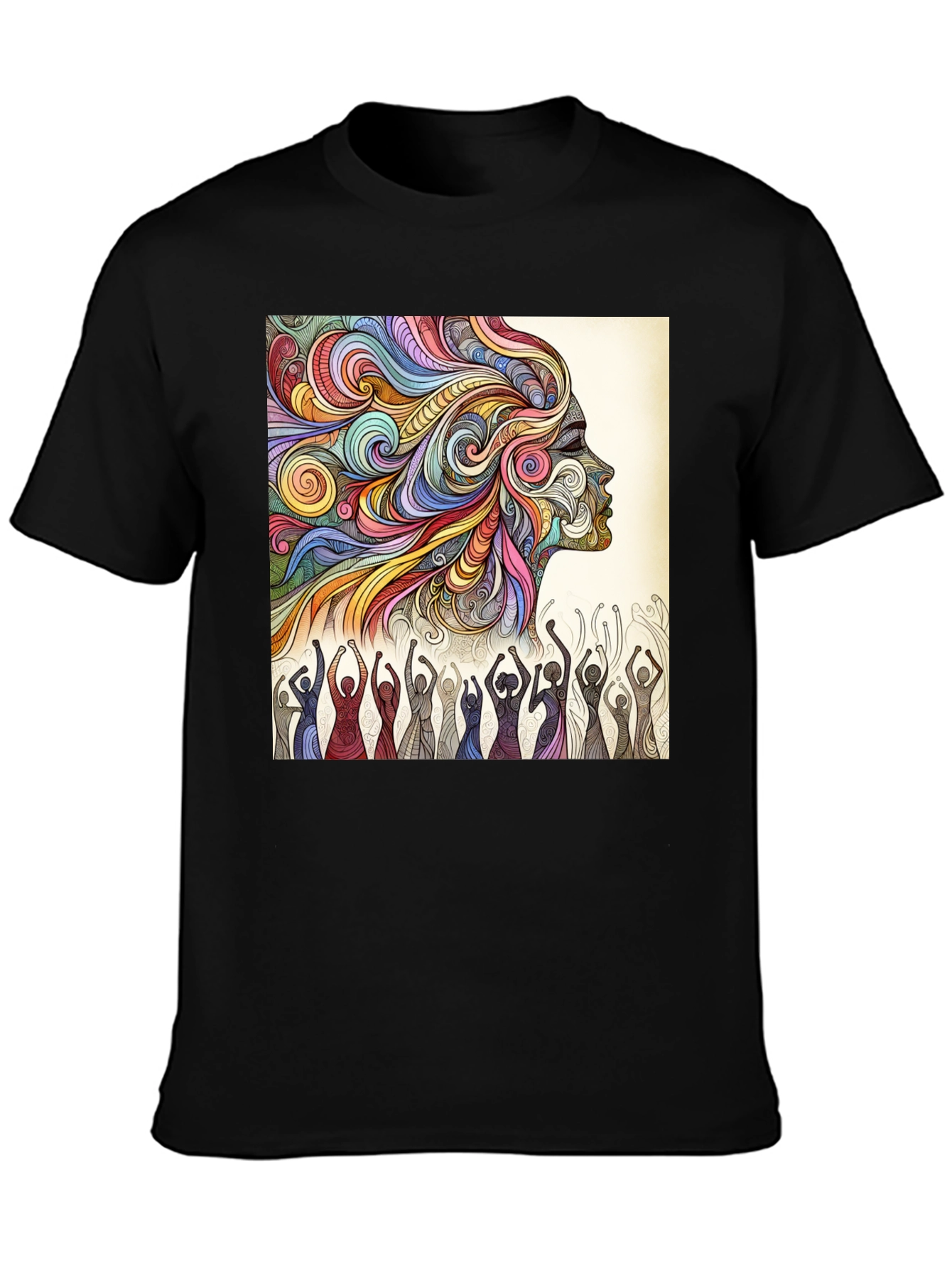 Psychedelic Soul T-Shirt - Artistic Graphic Tee