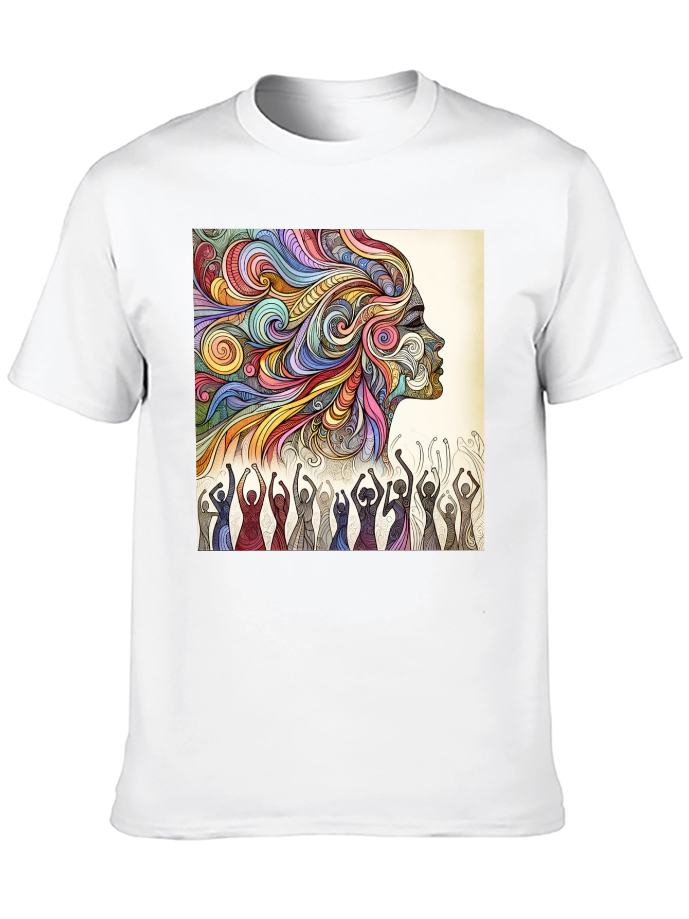 Psychedelic Soul T-Shirt - Artistic Graphic Tee