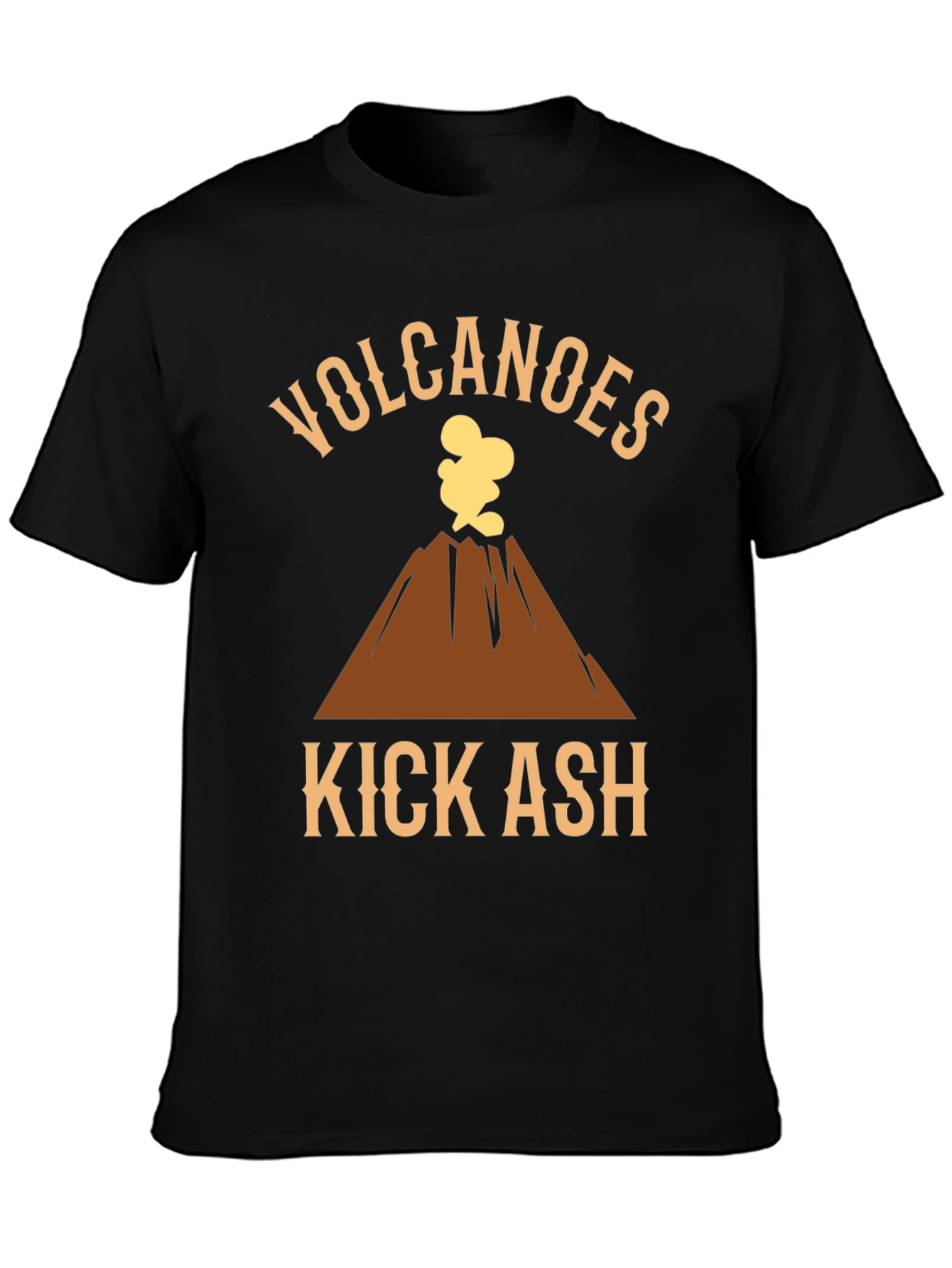 Volcanoes Kick Ash Graphic T-Shirt
