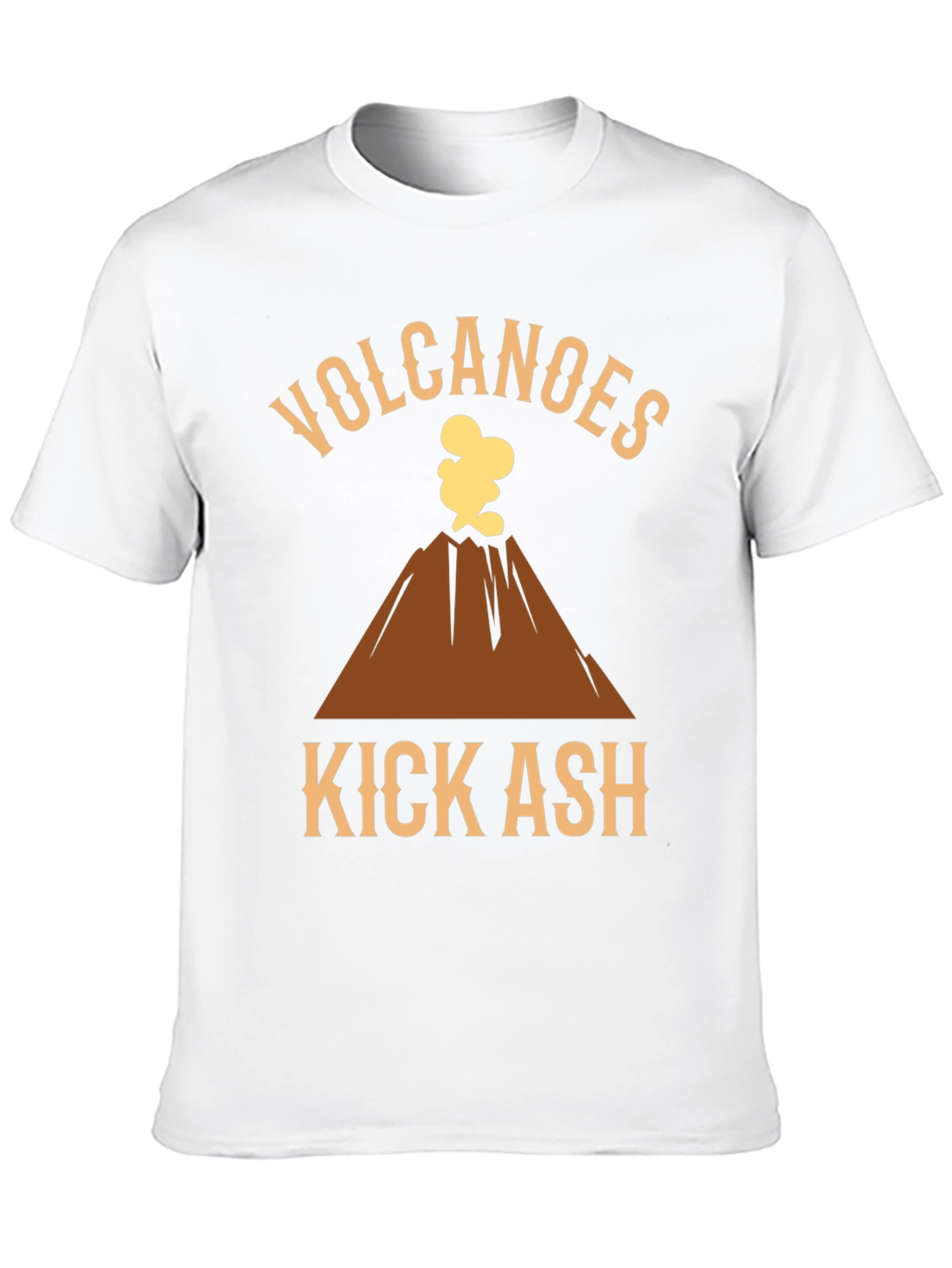 Volcanoes Kick Ash Graphic T-Shirt