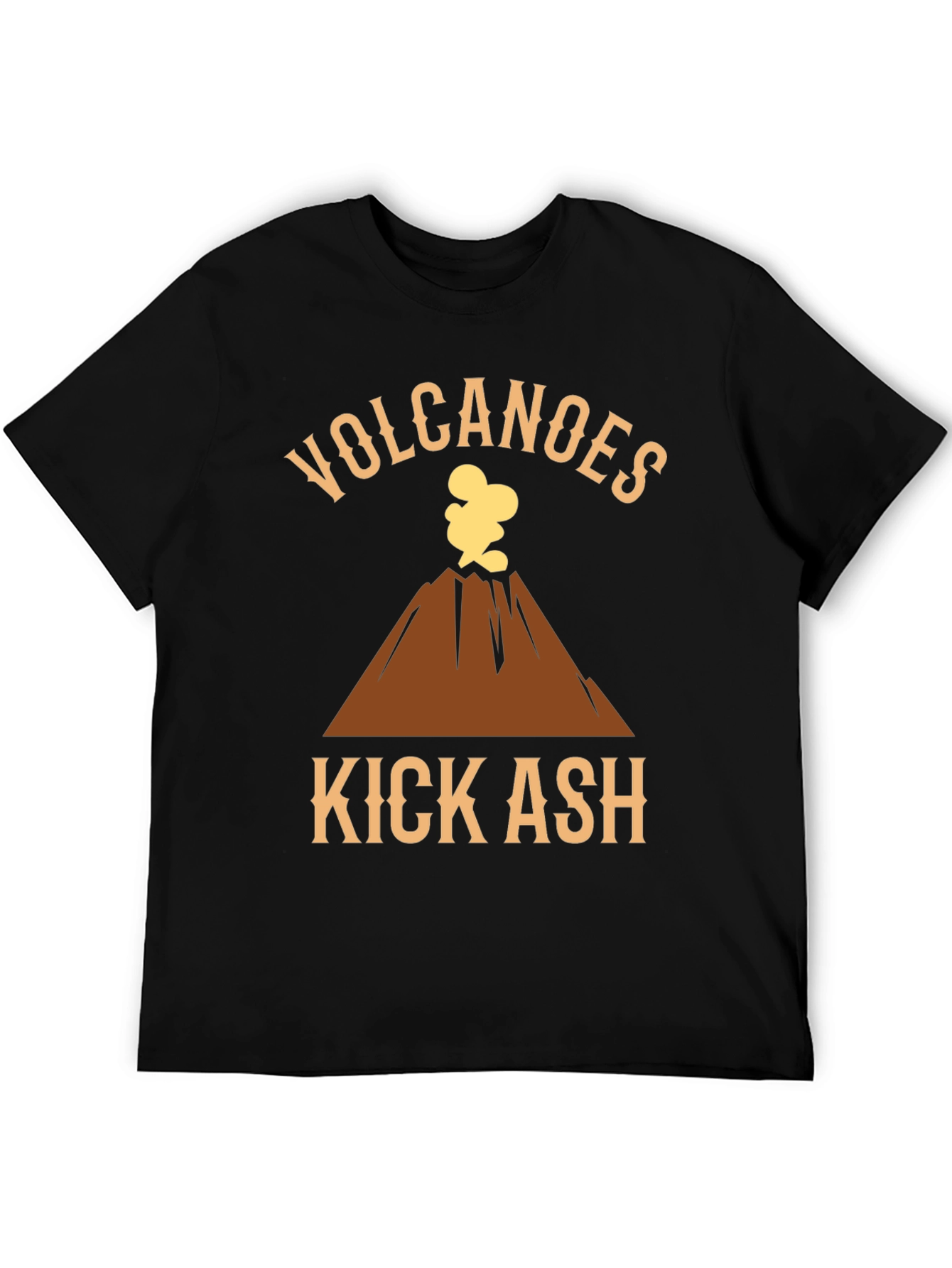 Volcanoes Kick Ash Graphic T-Shirt