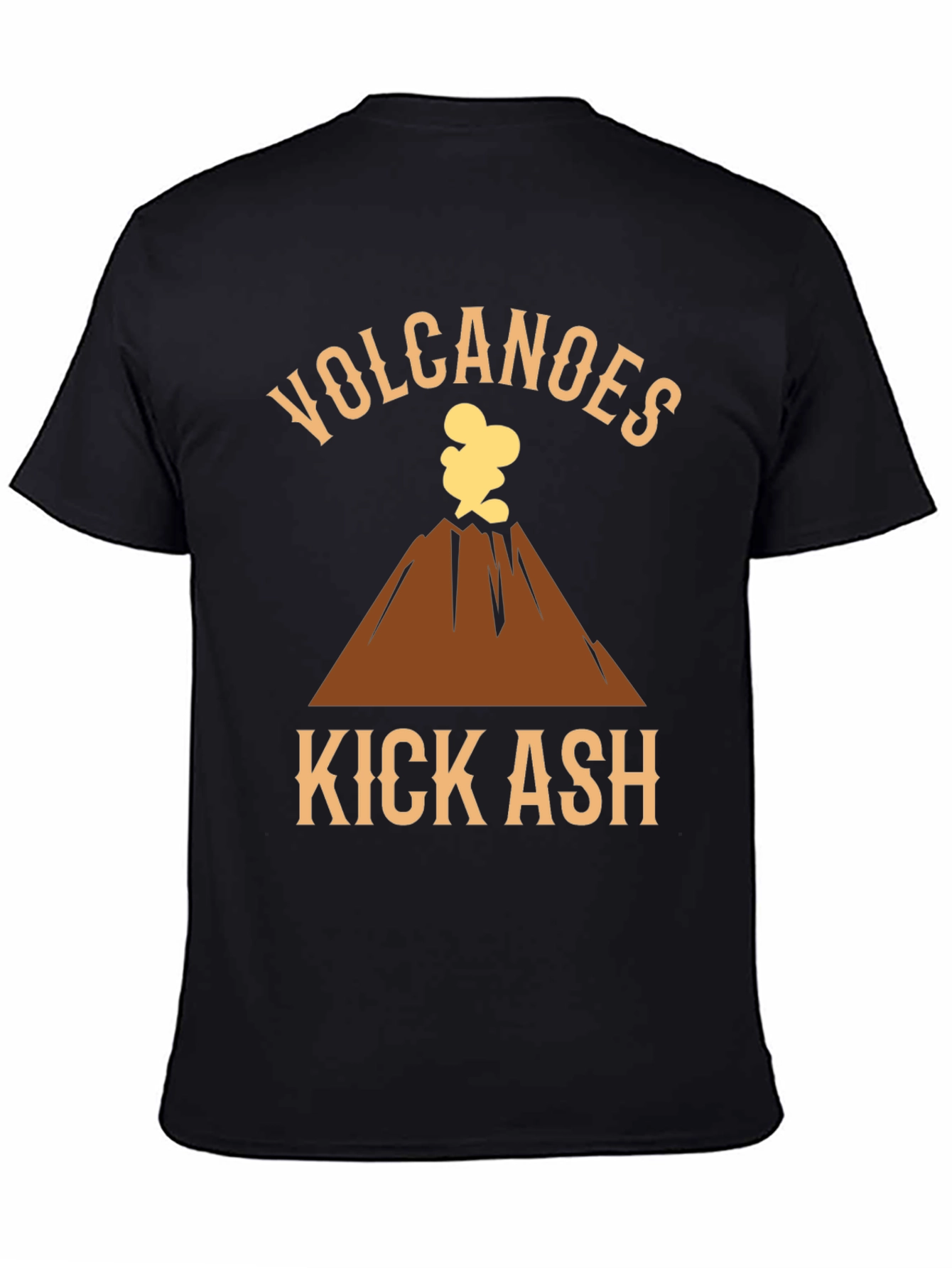 Volcanoes Kick Ash Graphic T-Shirt