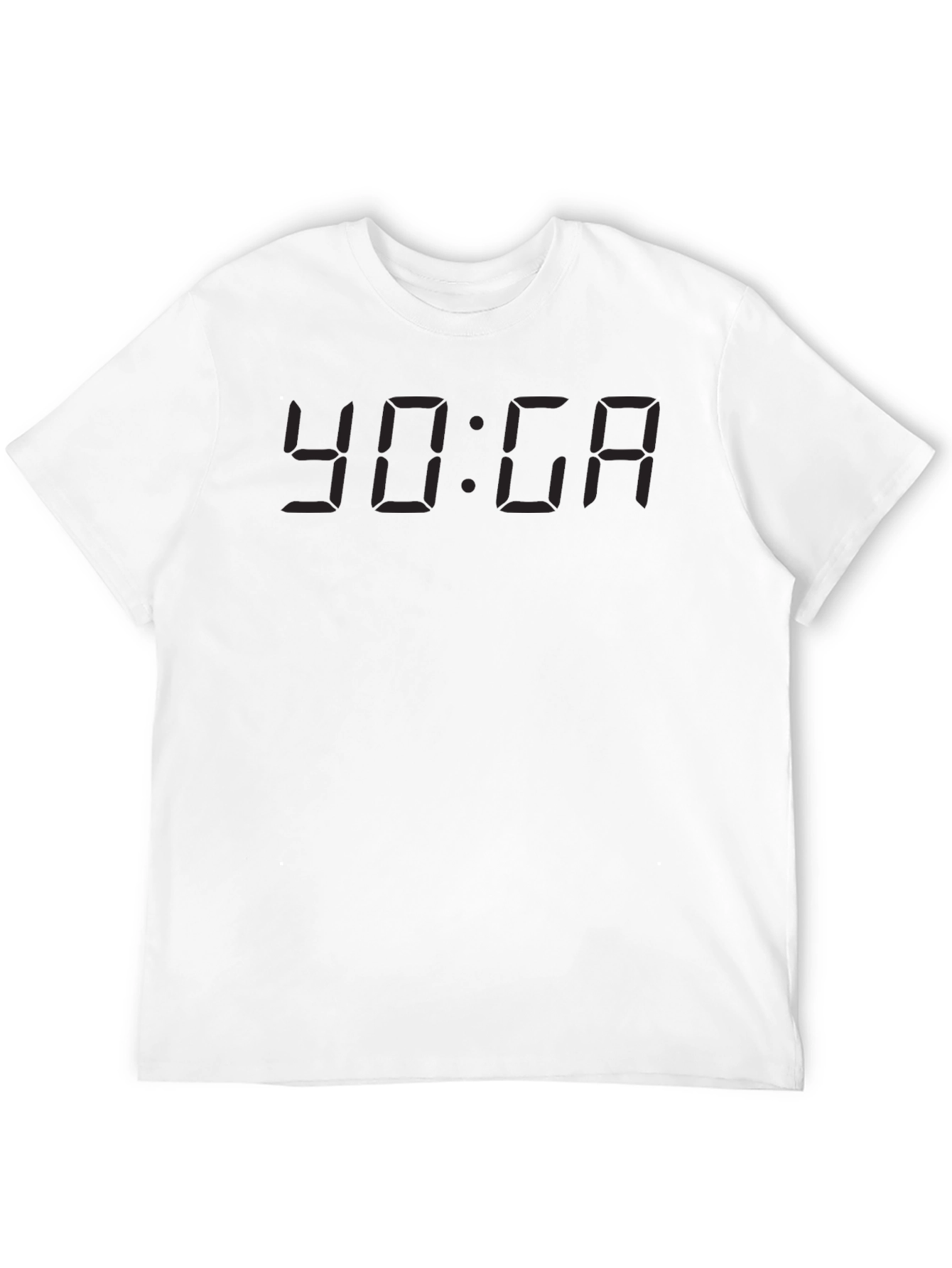 Yoga Time Black Graphic Tee - Relax & Recharge