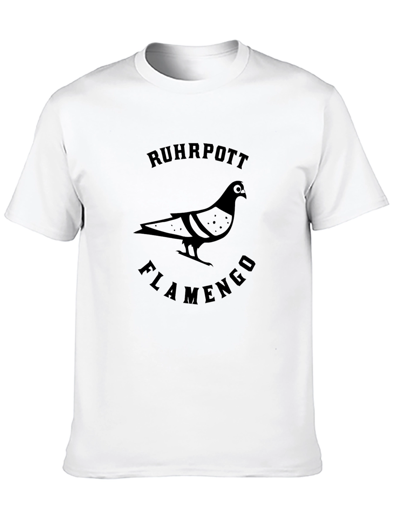 Ruhrpott Flamengo Pigeon Graphic T-Shirt