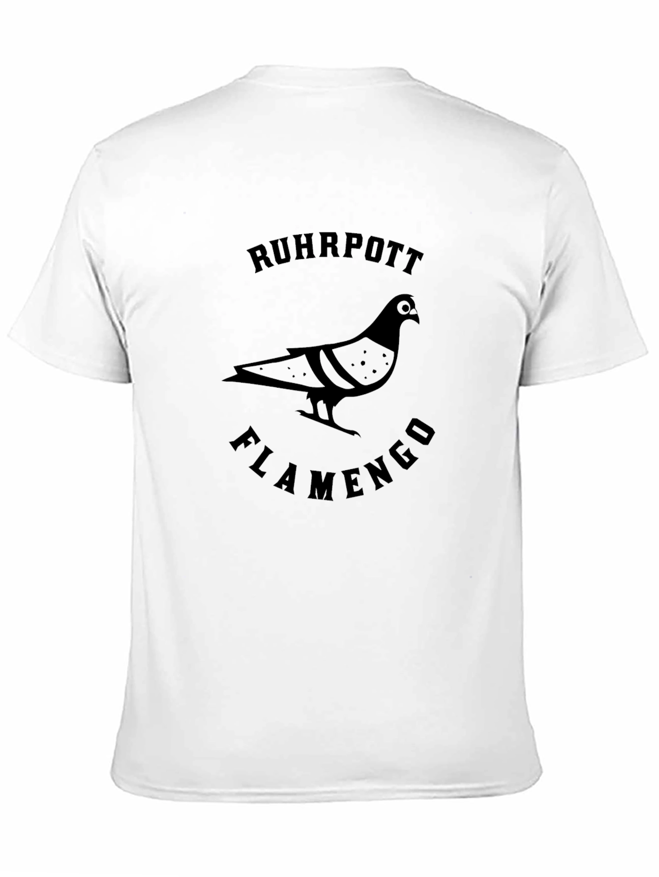 Ruhrpott Flamengo Pigeon Graphic T-Shirt