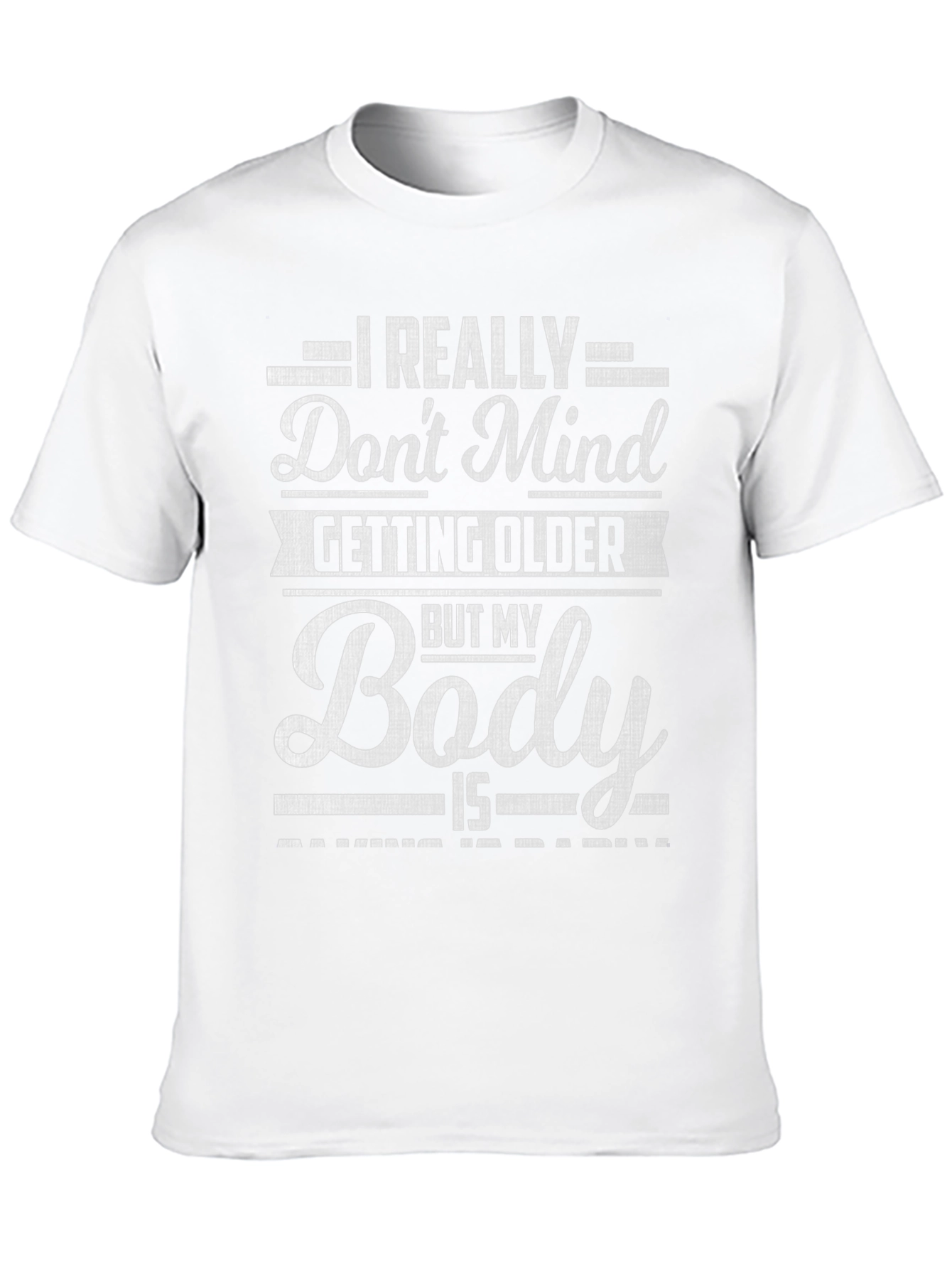 Funny Aging Body T-Shirt