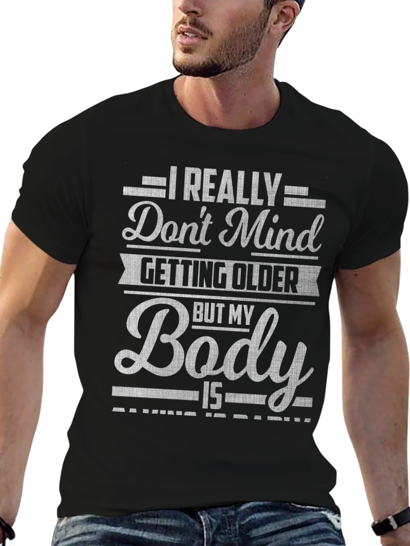 Funny Aging Body T-Shirt
