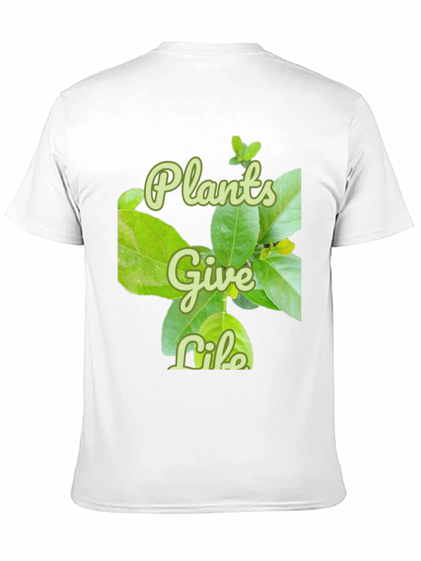 Plants Give Life Graphic T-Shirt