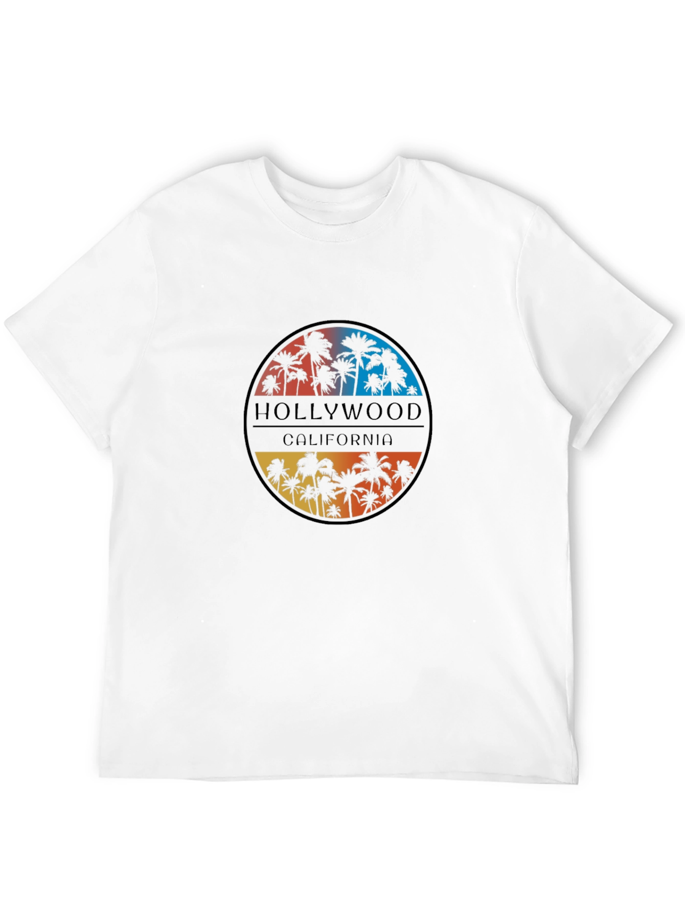 Hollywood California Palms Graphic Tee