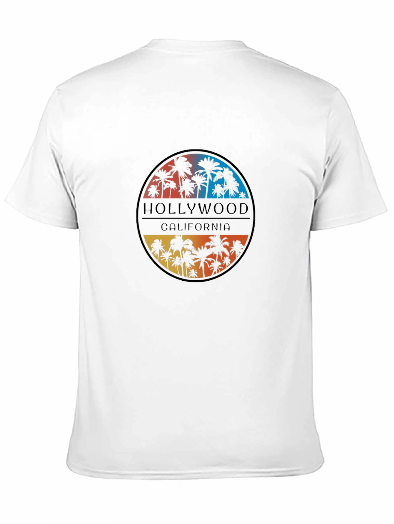 Hollywood California Palms Graphic Tee