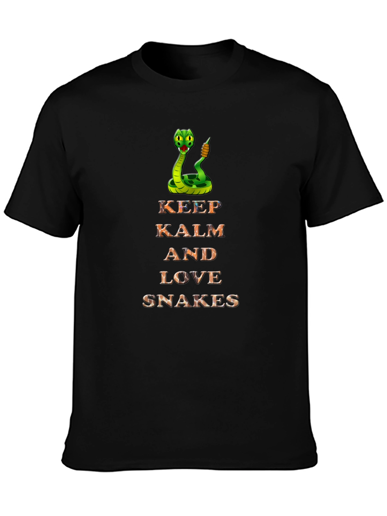 Keep Calm and Love Snakes T-Shirt