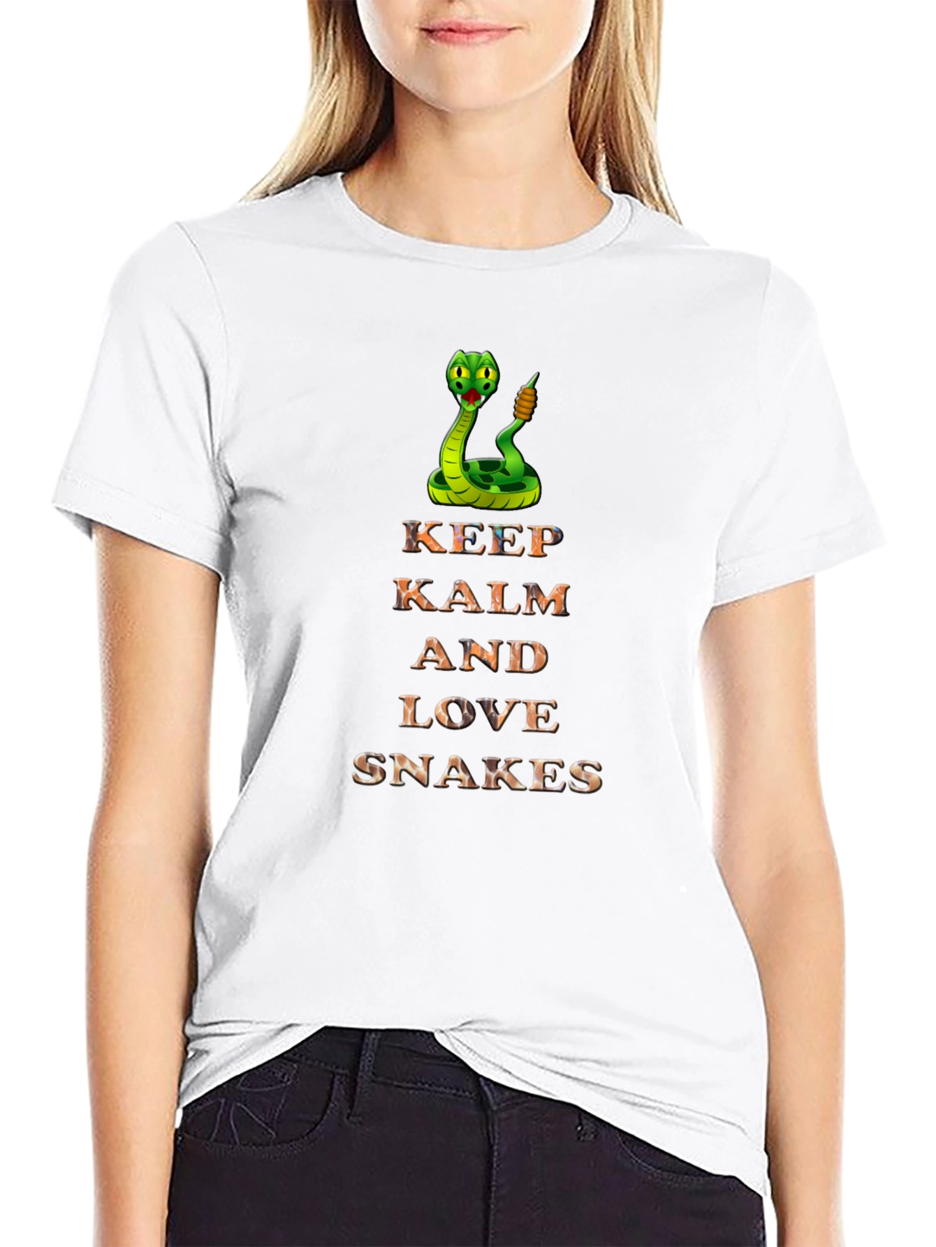 Keep Calm and Love Snakes T-Shirt