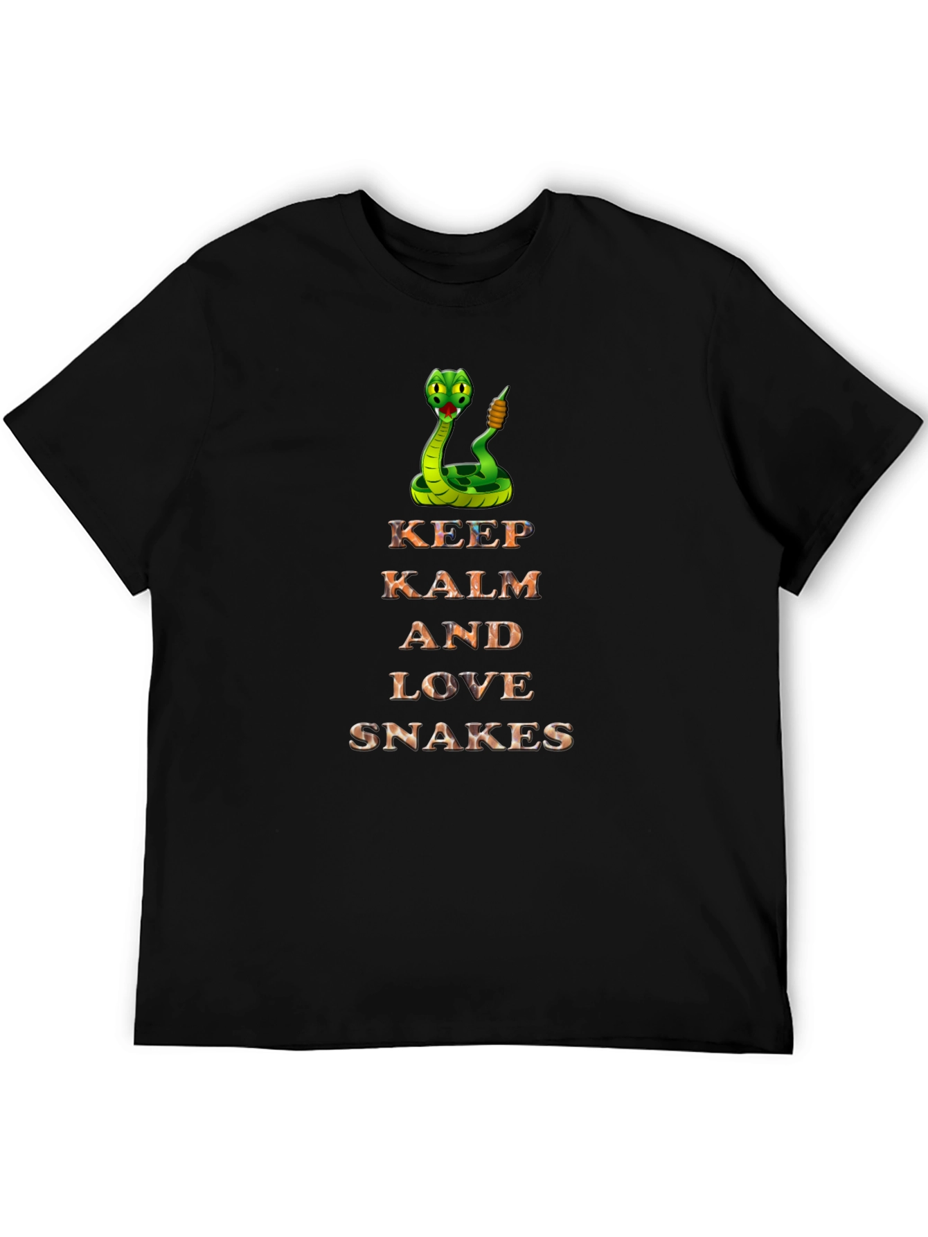Keep Calm and Love Snakes T-Shirt