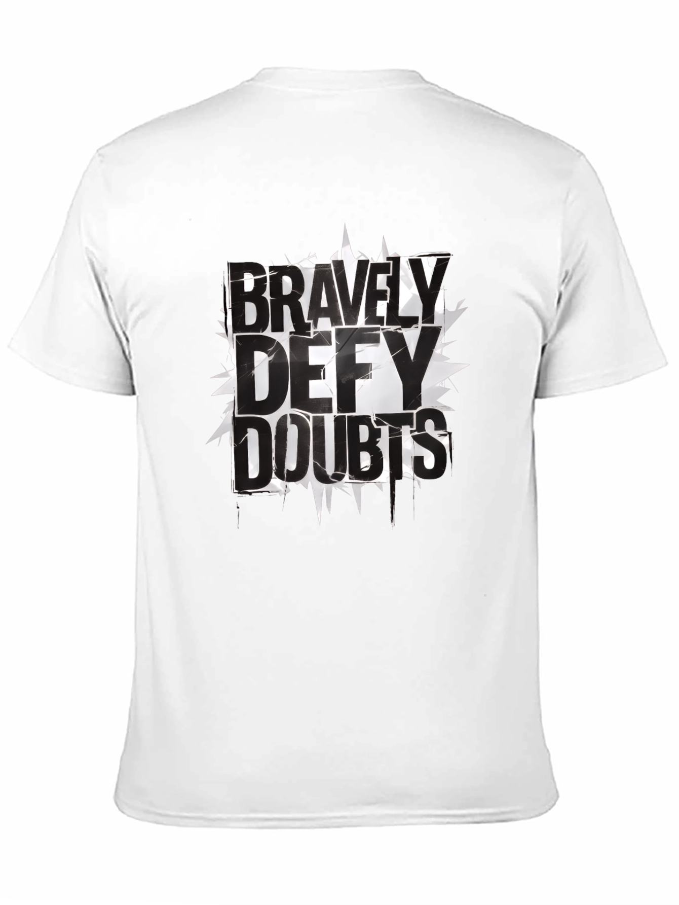 Bravely Defy Doubts Graphic T-Shirt