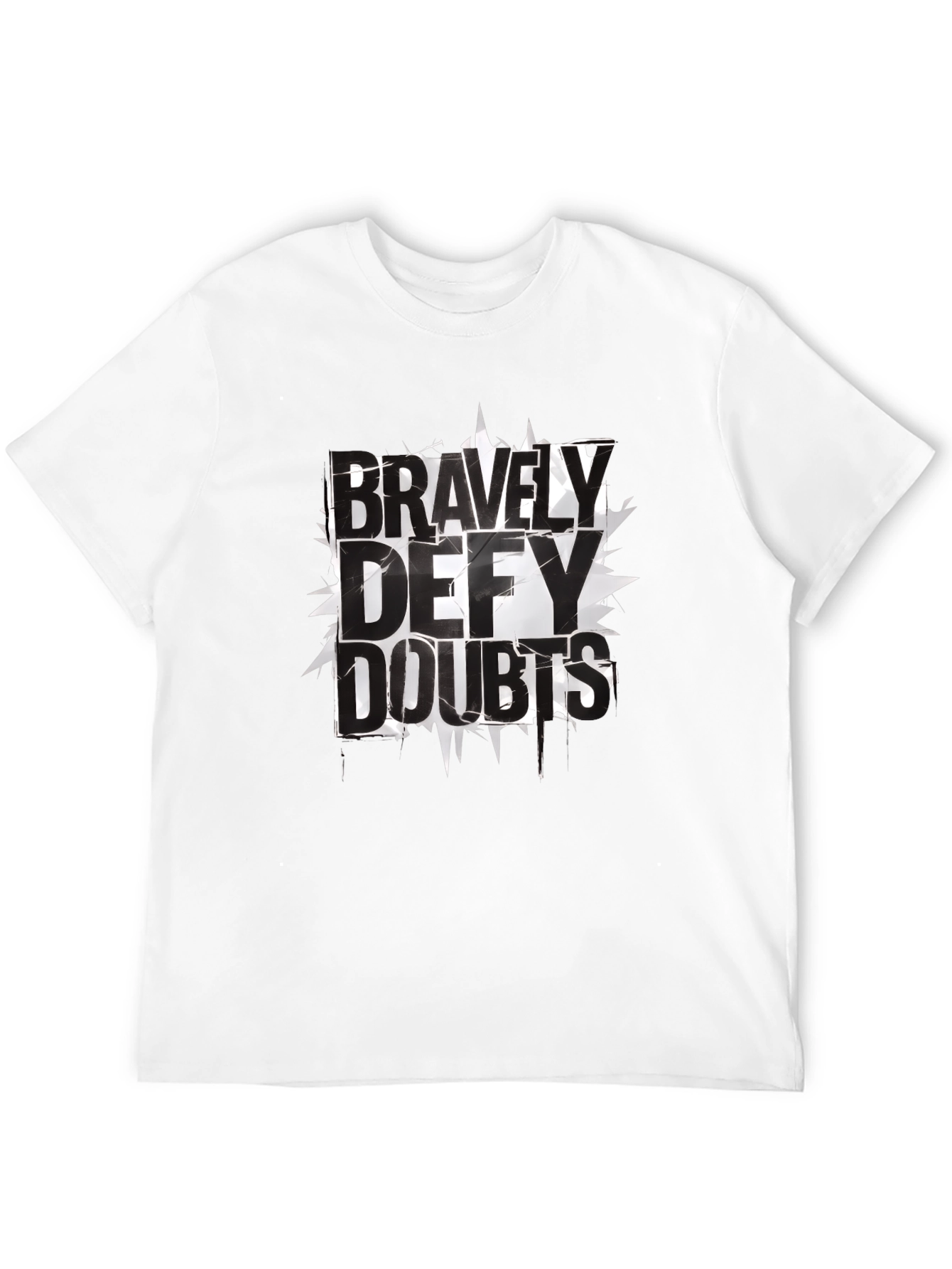 Bravely Defy Doubts Graphic T-Shirt