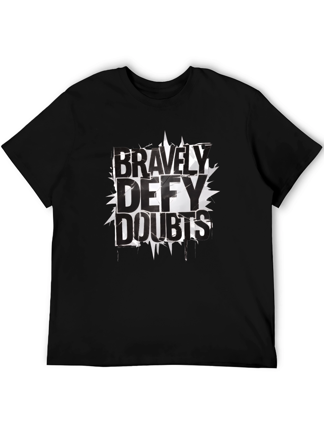 Bravely Defy Doubts Graphic T-Shirt