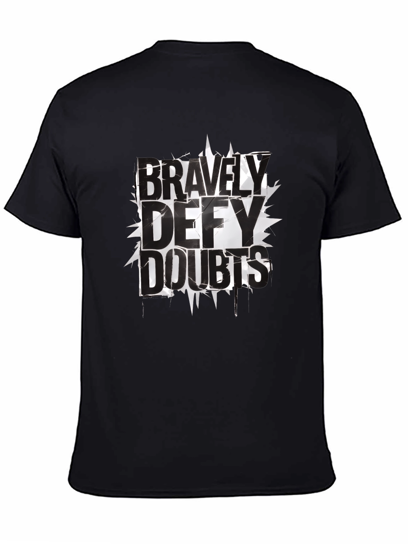 Bravely Defy Doubts Graphic T-Shirt