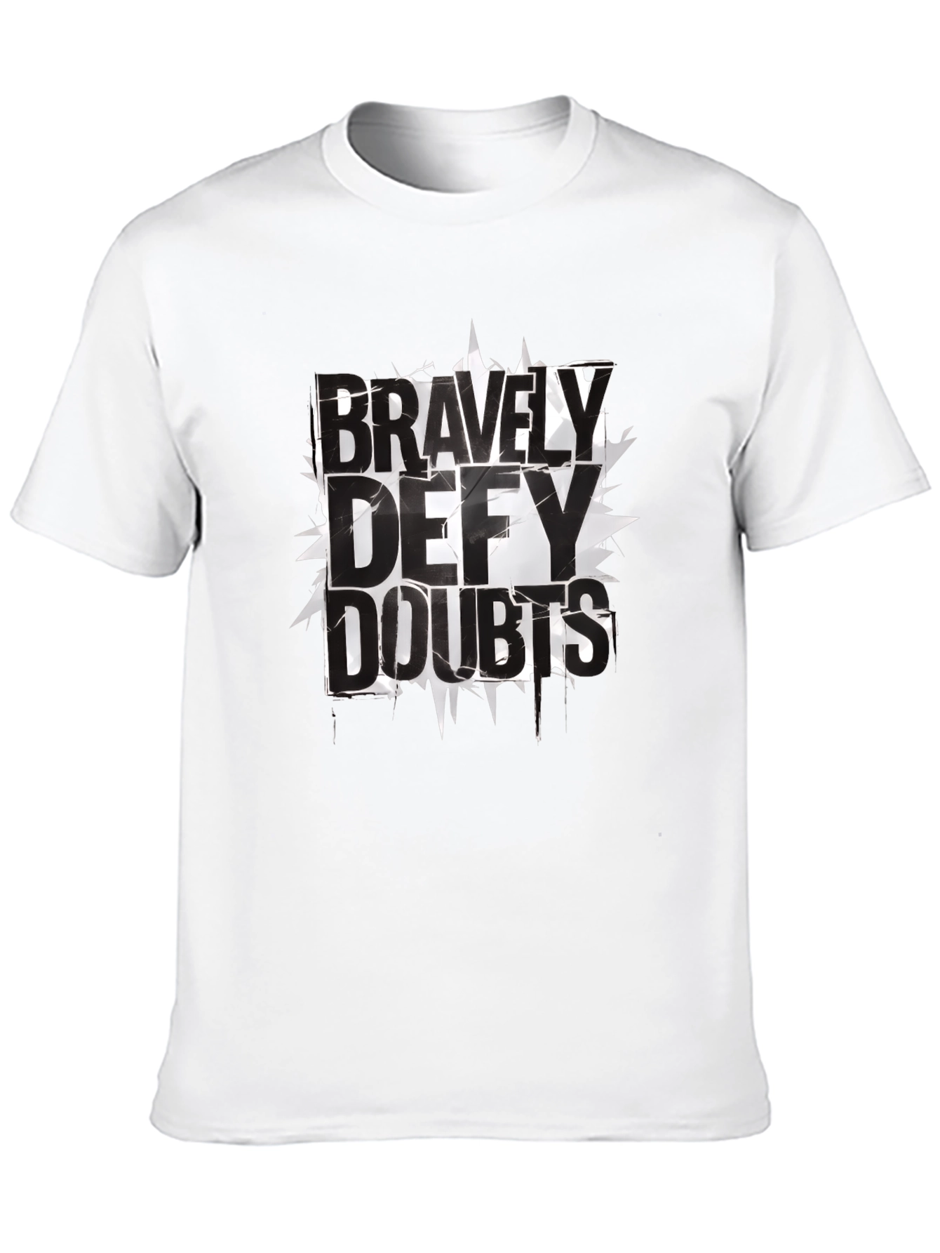 Bravely Defy Doubts Graphic T-Shirt