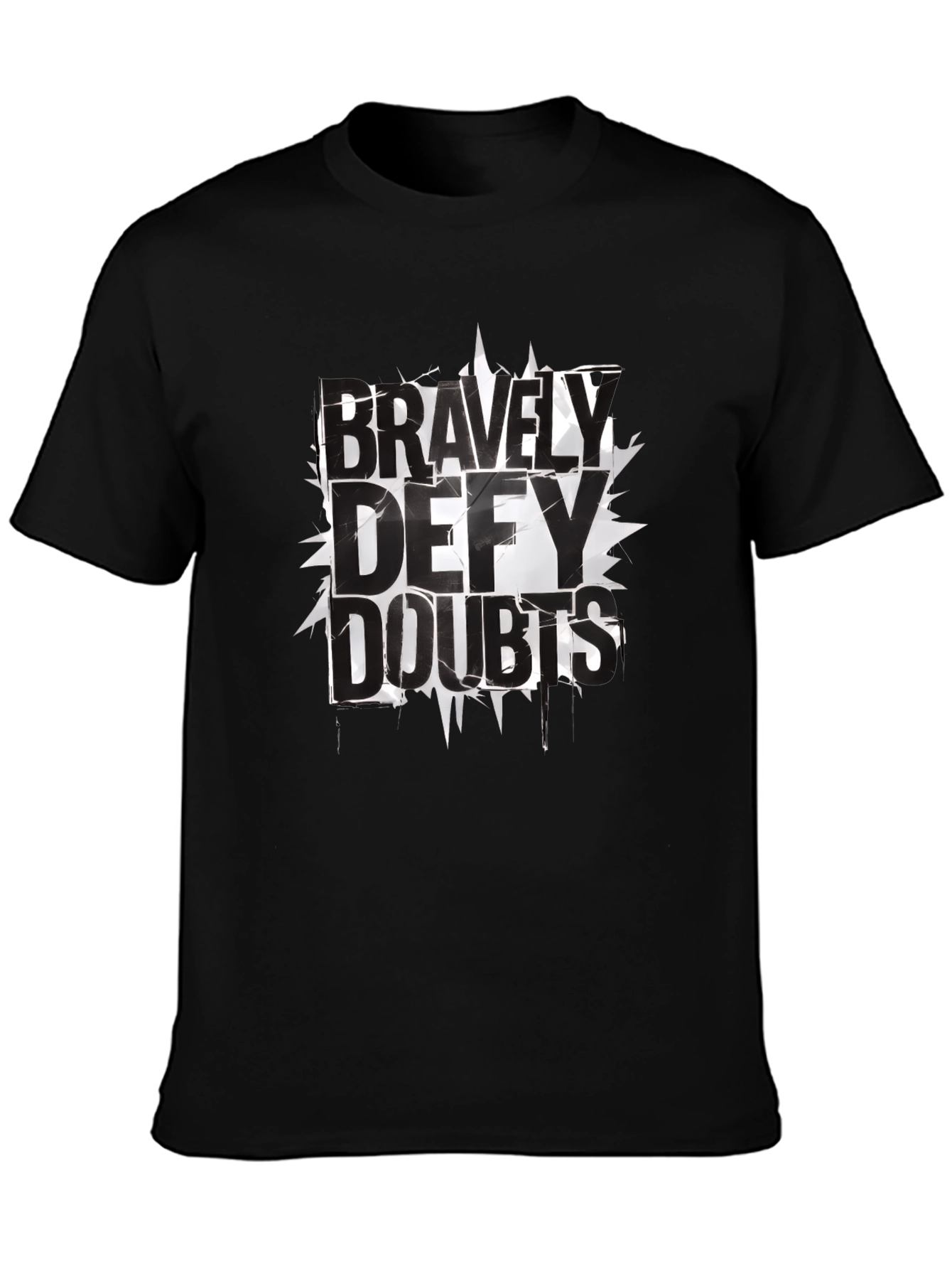 Bravely Defy Doubts Graphic T-Shirt