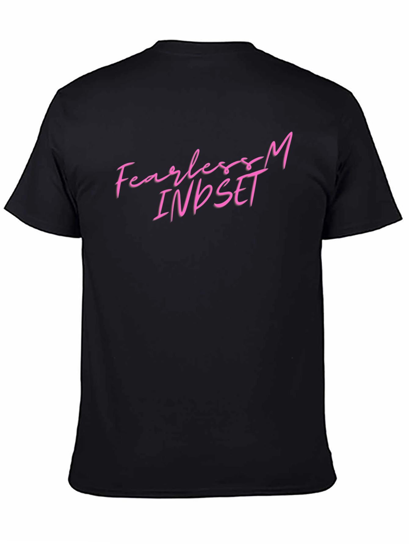Fearless Mindset Graphic Tee - Black