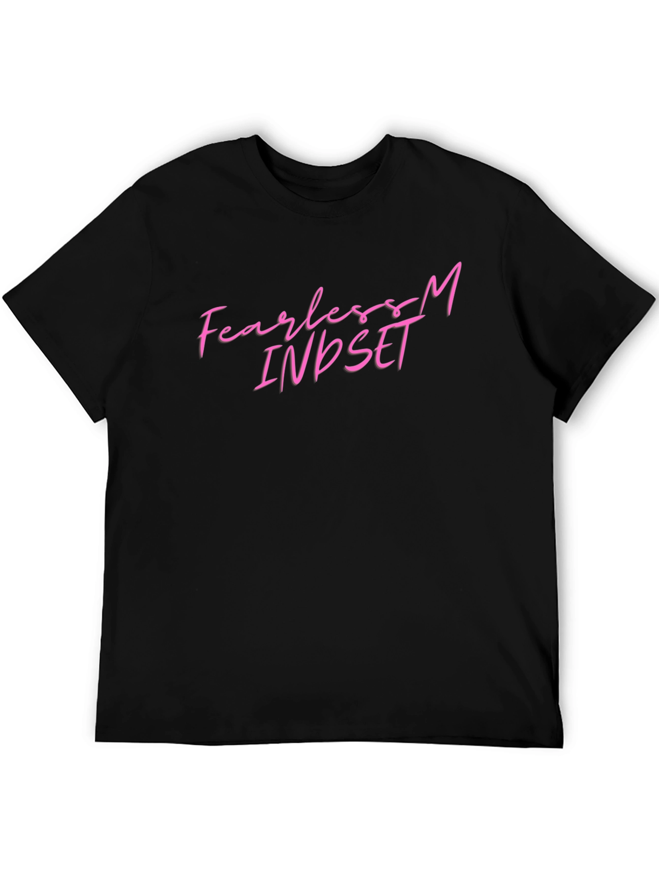 Fearless Mindset Graphic Tee - Black