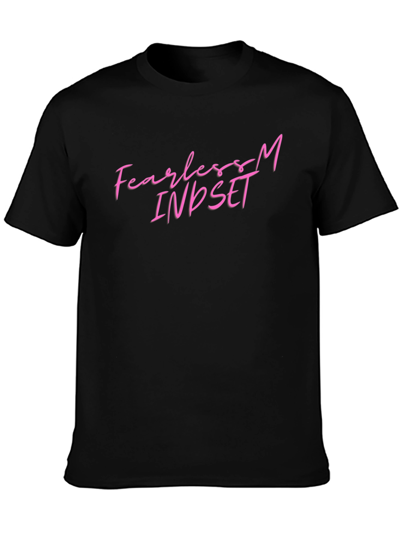 Fearless Mindset Graphic Tee - Black