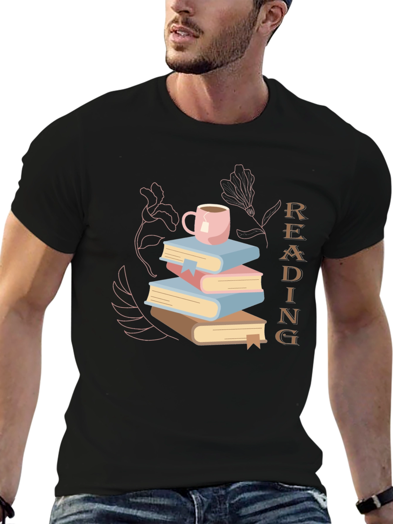 Reading Books T-Shirt for Book Lovers