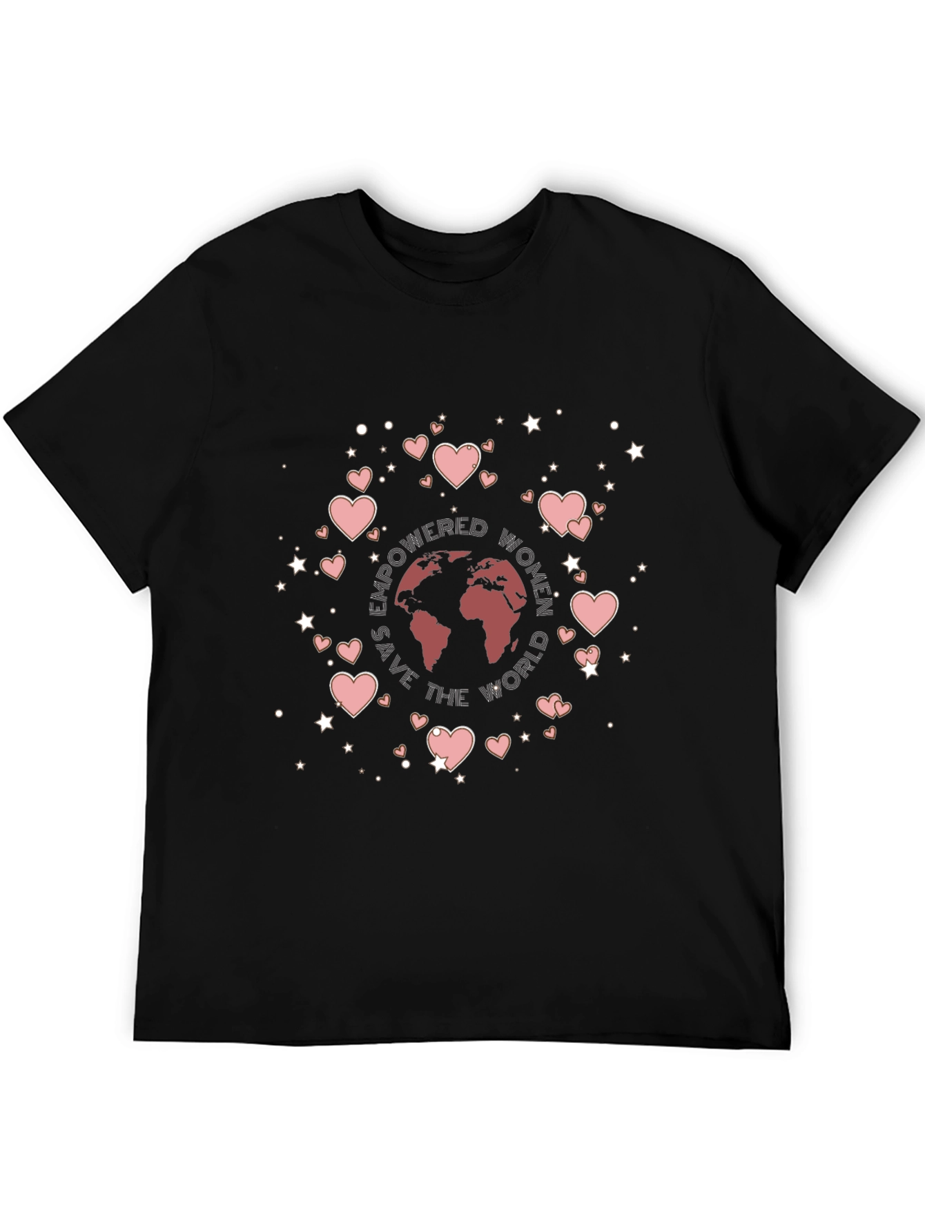 Empowered Women Save the World Graphic T-Shirt