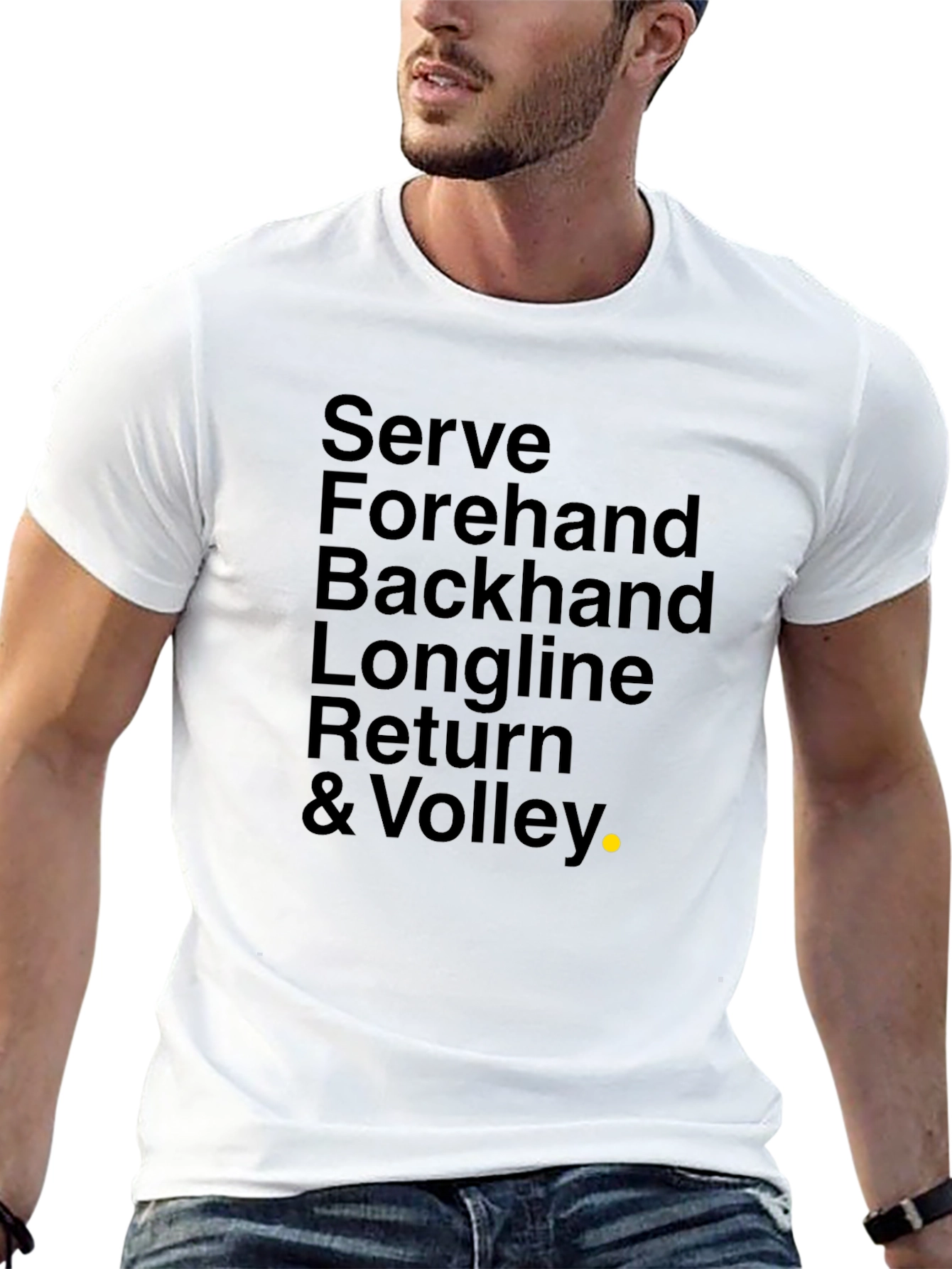 Tennis Lovers Graphic T-Shirt